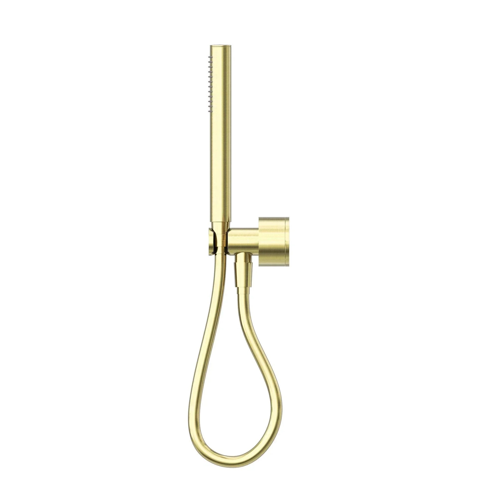 NERO KARA PROGRESSIVE SHOWER SYSTEM SEPARATE PLATE BRUSHED GOLD - Ideal Bathroom CentreNR271903dBG