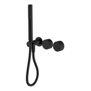 NERO KARA PROGRESSIVE SHOWER SYSTEM SEPARATE PLATE MATTE BLACK - Ideal Bathroom CentreNR271903dMB
