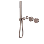 NERO KARA PROGRESSIVE SHOWER SYSTEM SEPARATE PLATE TRIM KITS ONLY BRUSHED BRONZE - Ideal Bathroom CentreNR271903dtBZ
