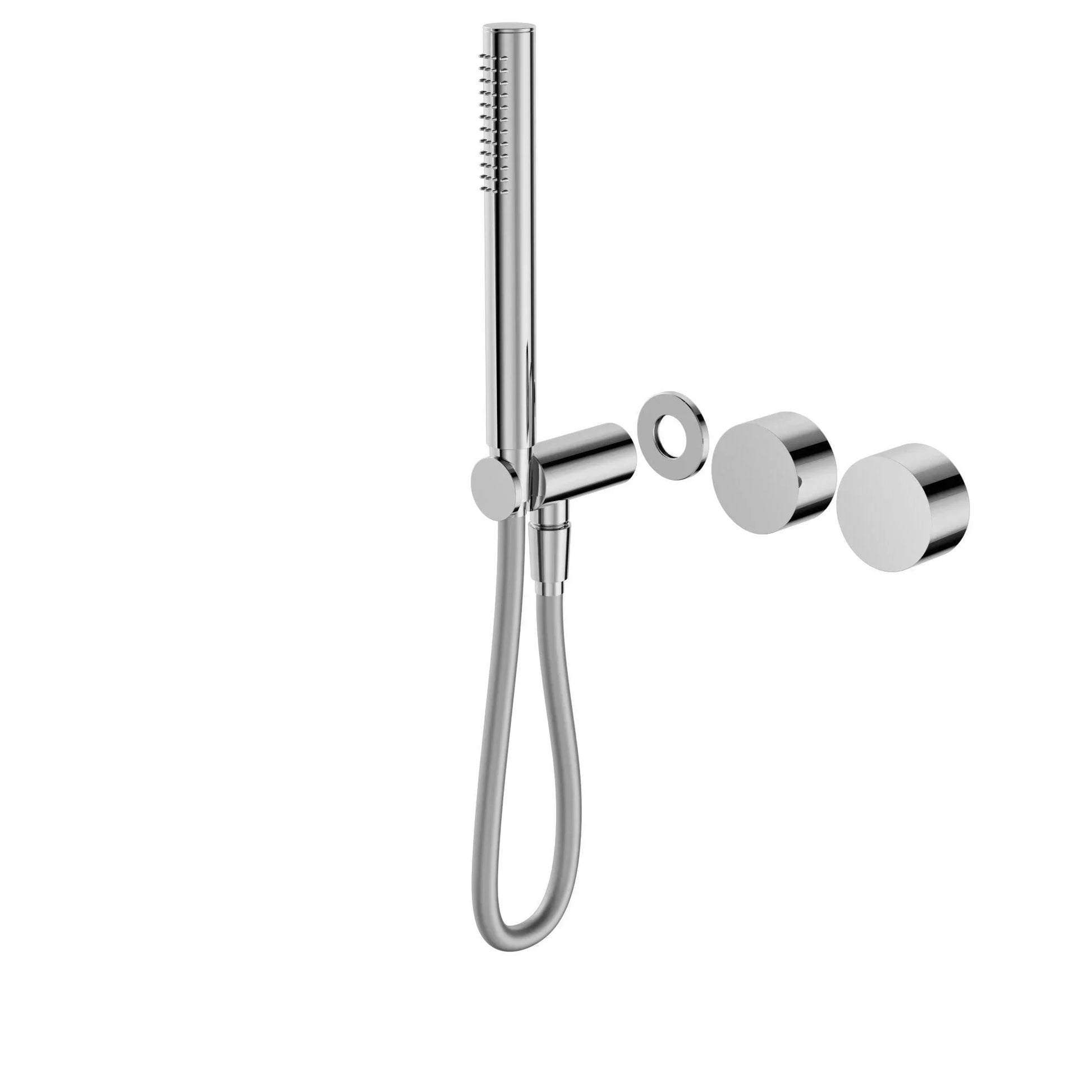 NERO KARA PROGRESSIVE SHOWER SYSTEM SEPARATE PLATE TRIM KITS ONLY CHROME - Ideal Bathroom CentreNR271903dtCH