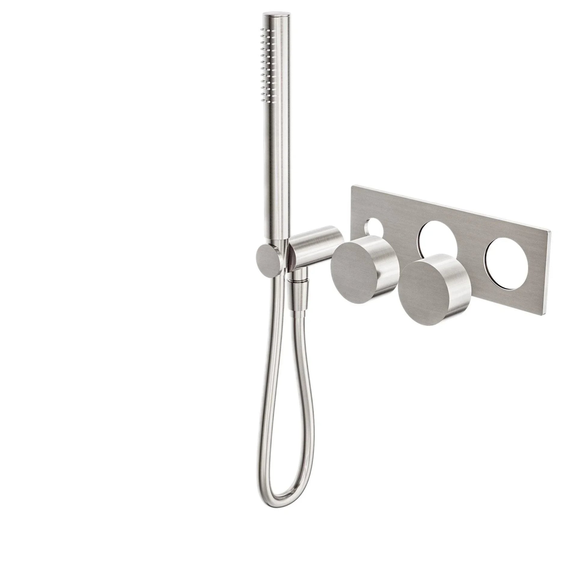 NERO KARA PROGRESSIVE SHOWER SYSTEM TRIM KITS ONLY BRUSHED NICKEL - Ideal Bathroom CentreNR271903ctBN