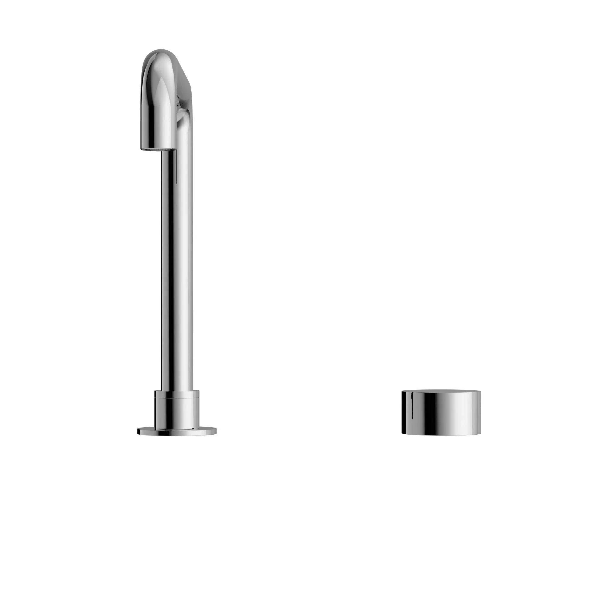 NERO KARA PROGRESSIVE TALL BASIN SET CHROME - Ideal Bathroom CentreNR271901aCH