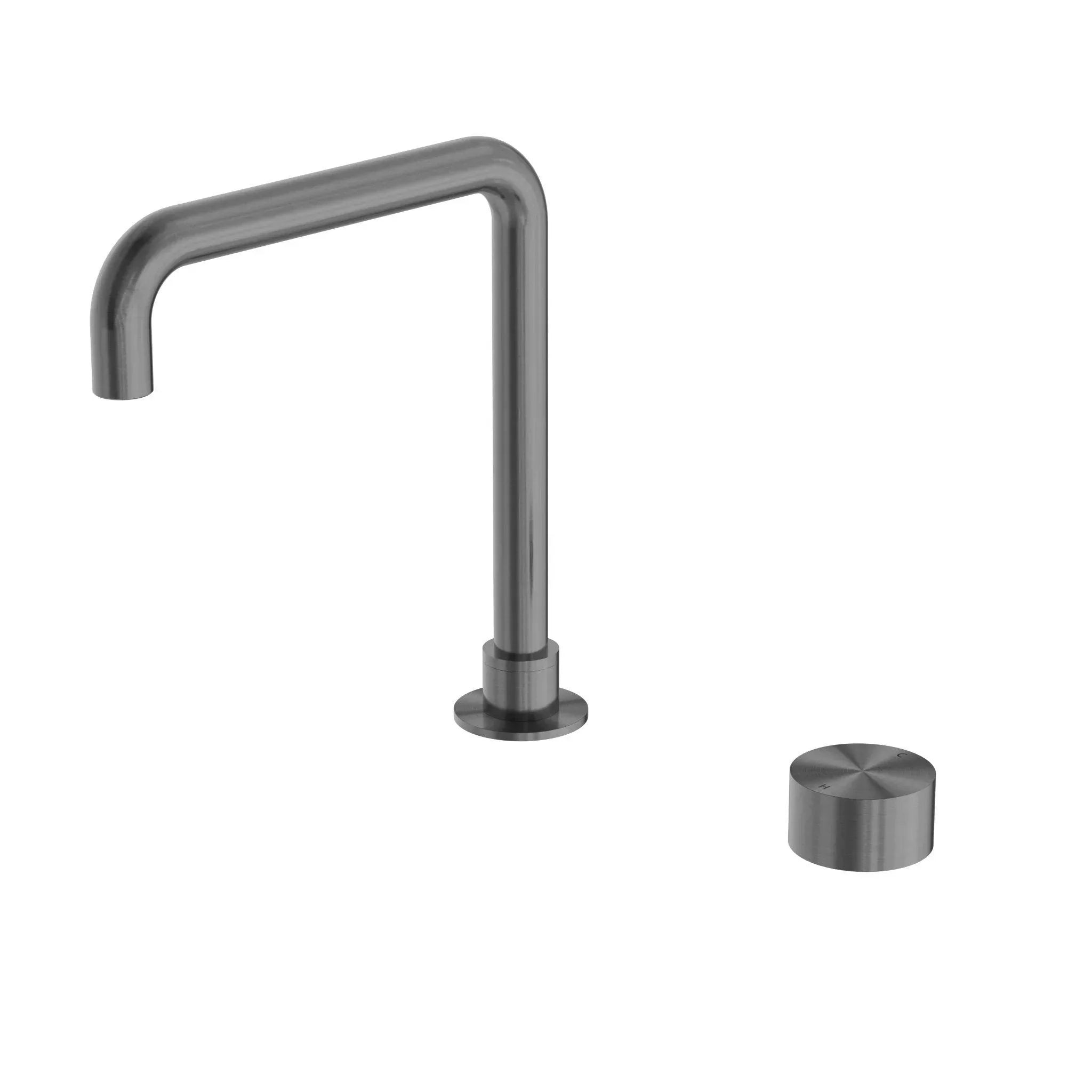 NERO KARA PROGRESSIVE TALL BASIN SET GUN METAL - Ideal Bathroom CentreNR271901aGM