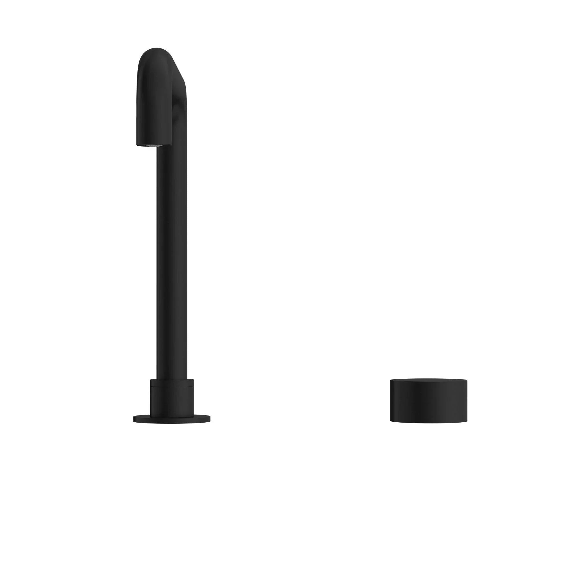 NERO KARA PROGRESSIVE TALL BASIN SET MATTE BLACK - Ideal Bathroom CentreNR271901aMB