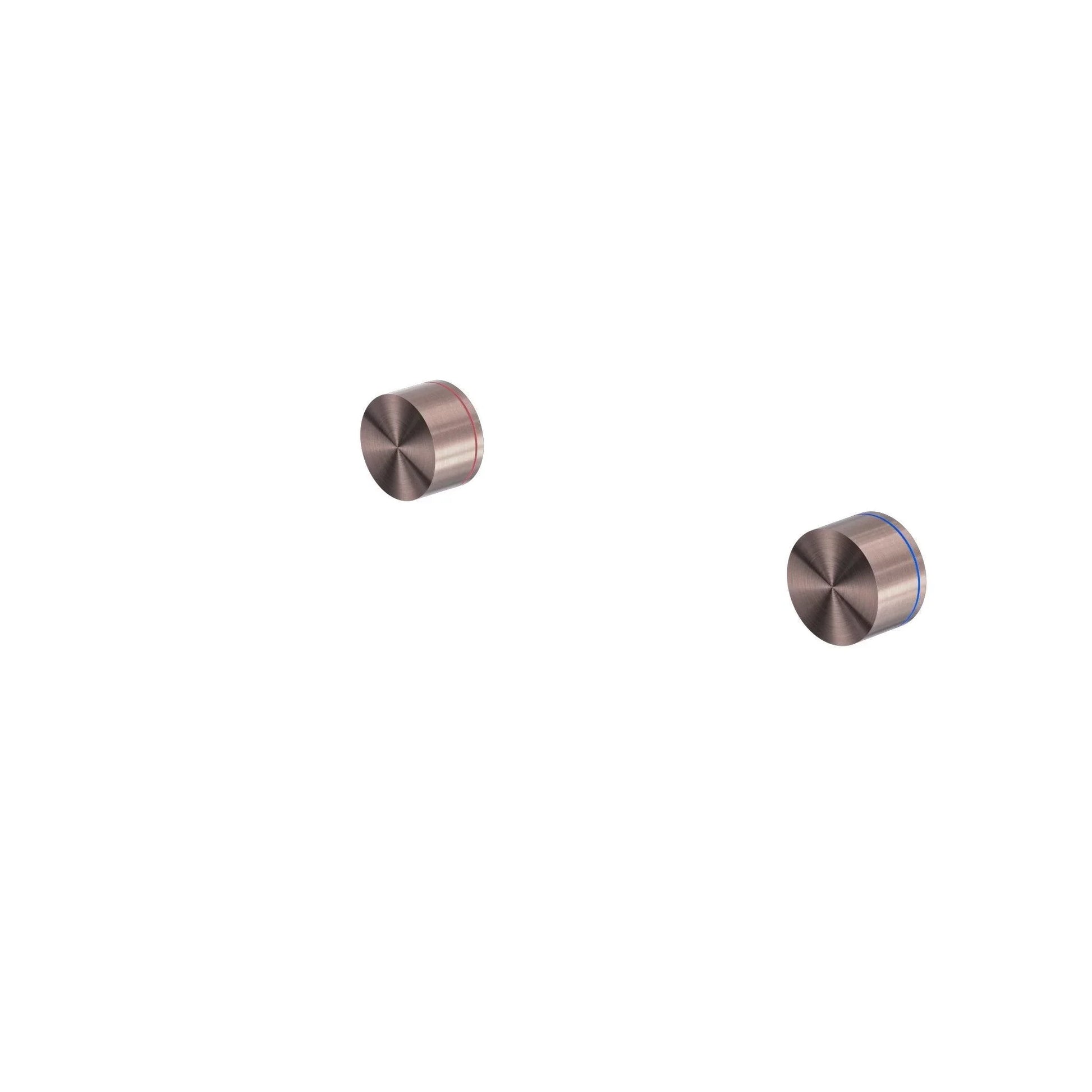 NERO KARA WALL TOP ASSEMBLIES BRUSHED BRONZE - Ideal Bathroom CentreNR211709BZ