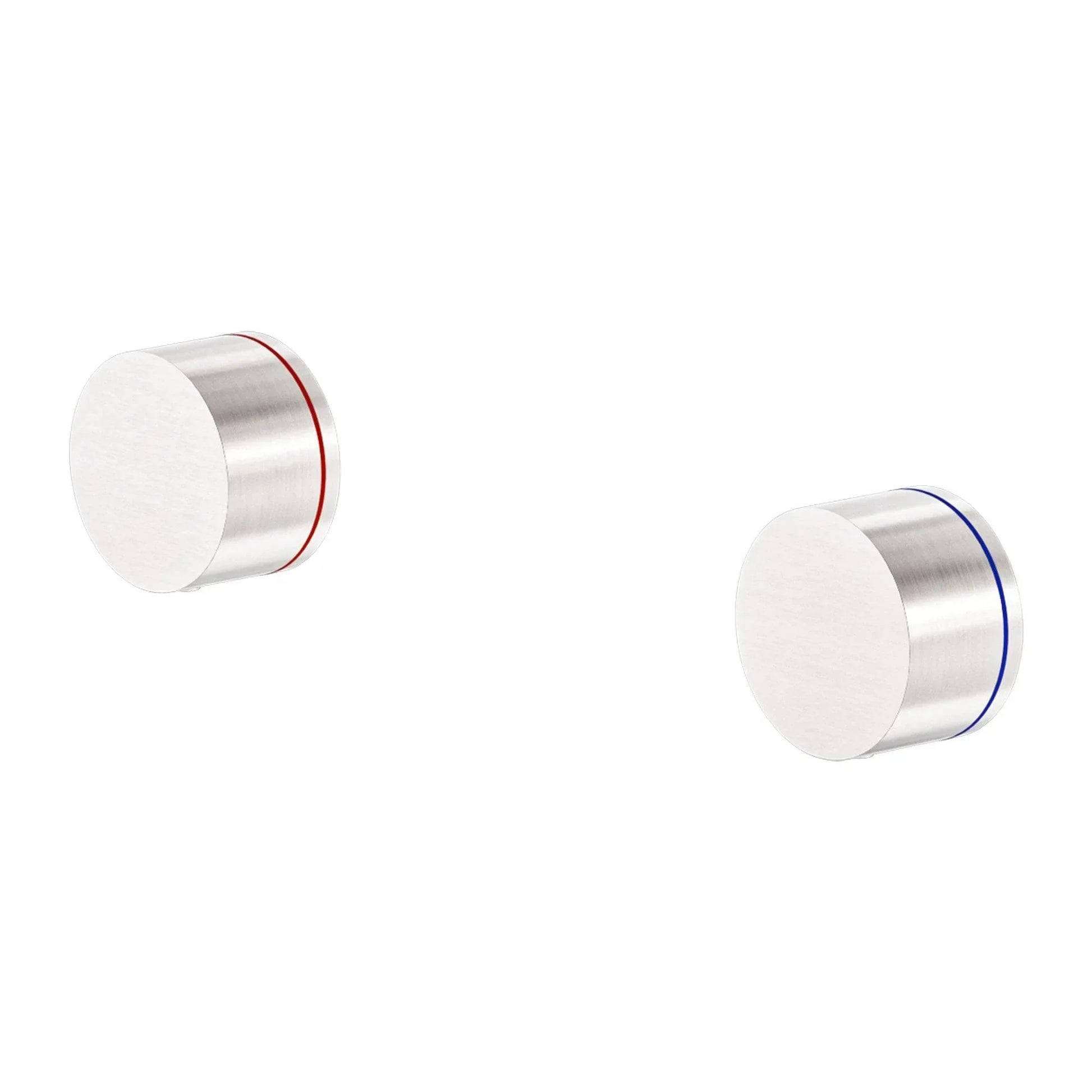 NERO KARA WALL TOP ASSEMBLIES BRUSHED NICKEL - Ideal Bathroom CentreNR211709BN