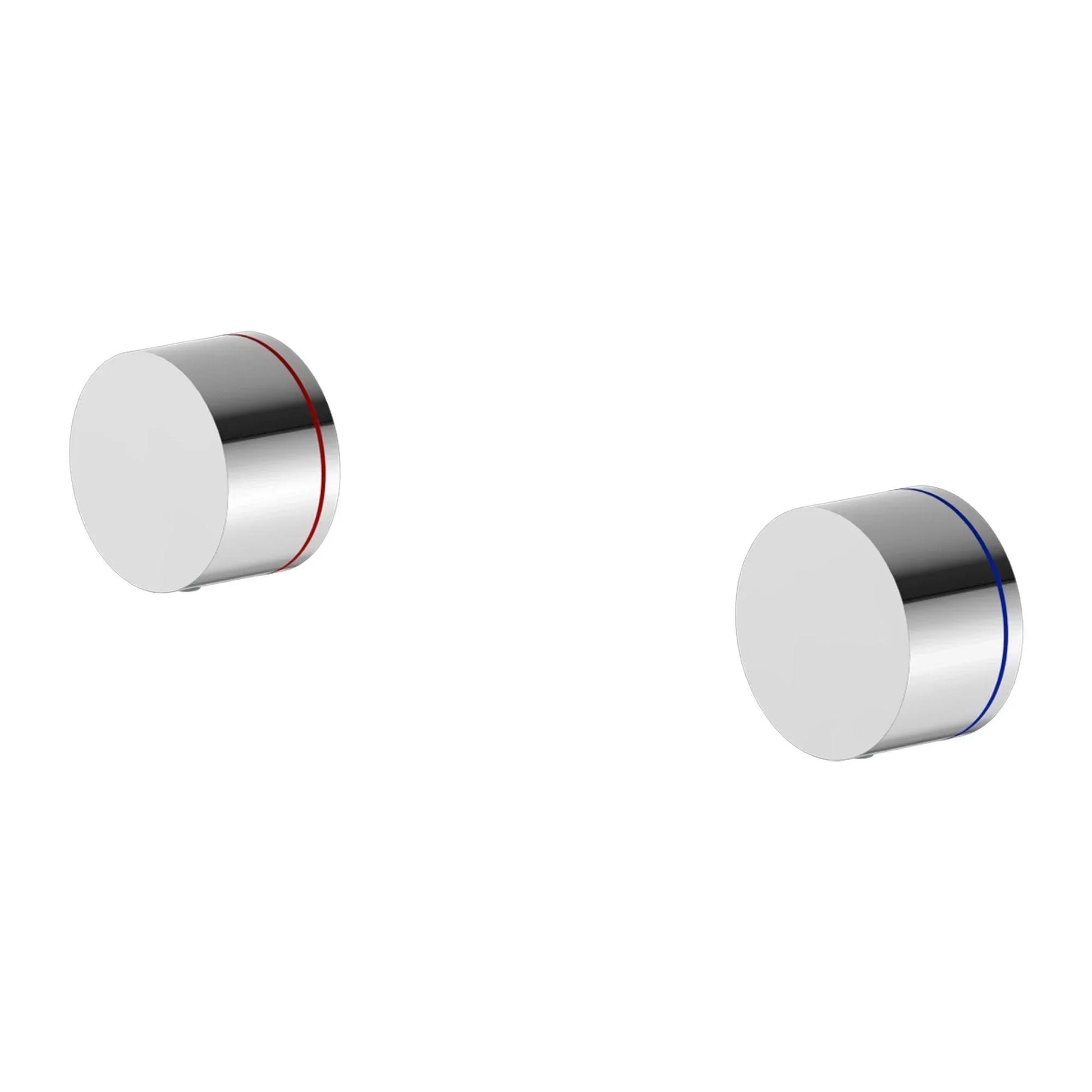 NERO KARA WALL TOP ASSEMBLIES CHROME - Ideal Bathroom CentreNR211709CH