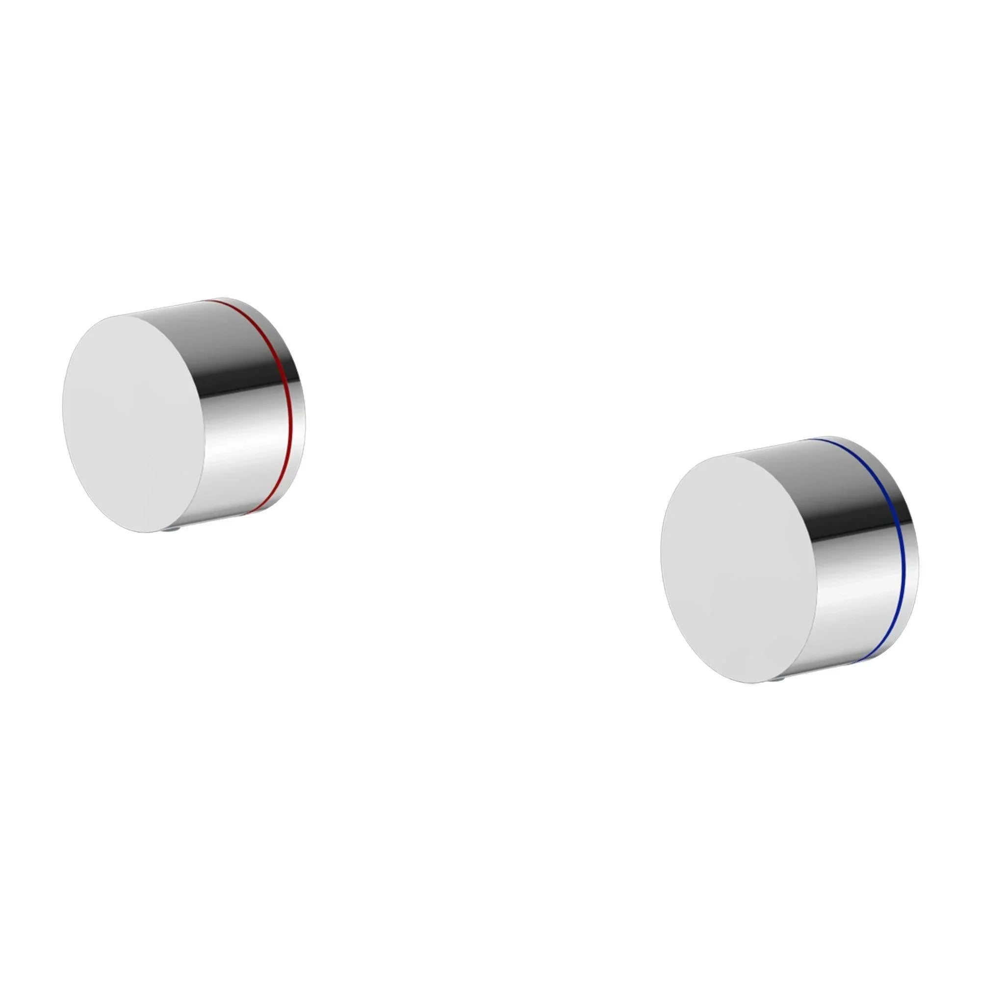 NERO KARA WALL TOP ASSEMBLIES CHROME - Ideal Bathroom CentreNR211709CH