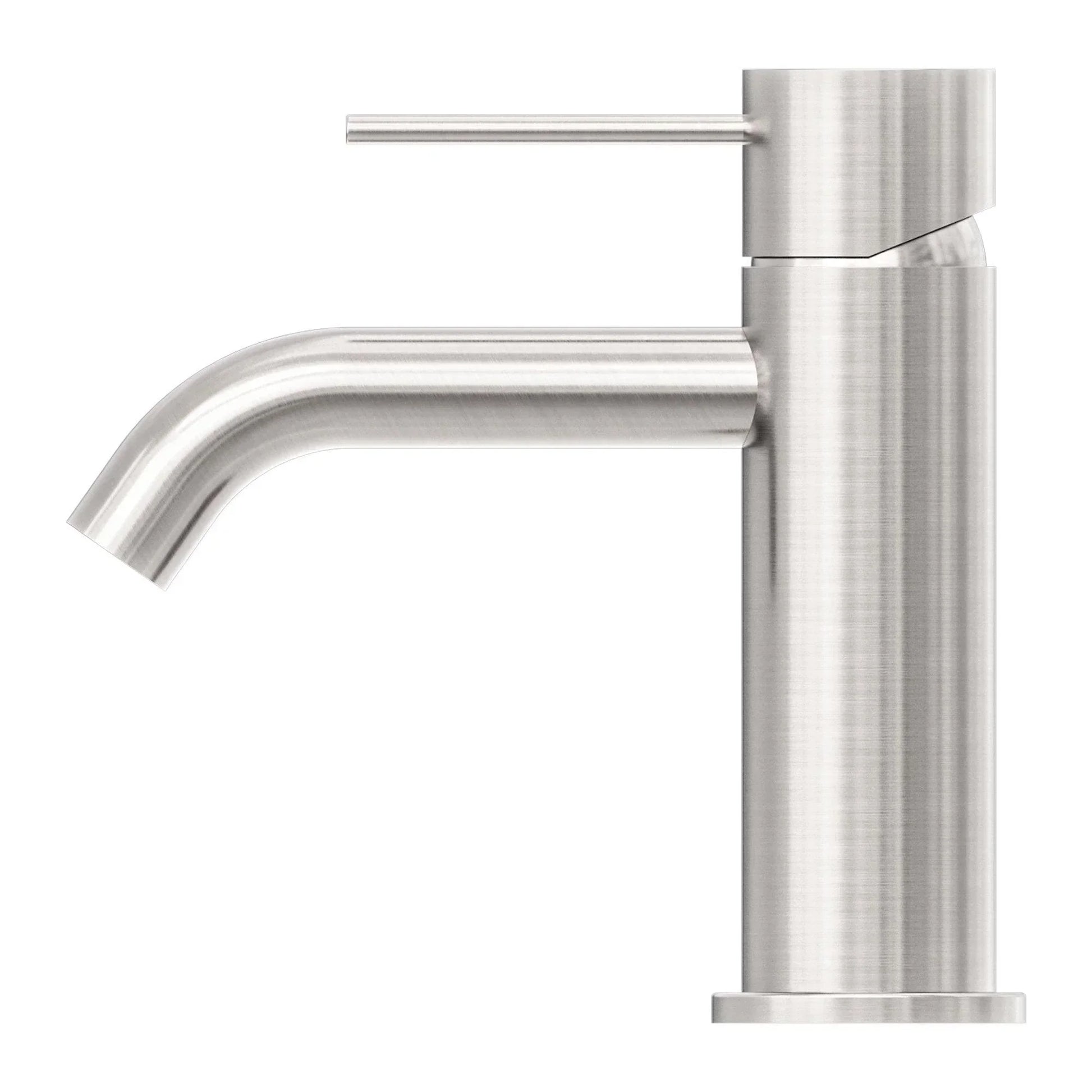 NERO MECCA BASIN MIXER BRUSHED NICKEL - Ideal Bathroom CentreNR221901BN