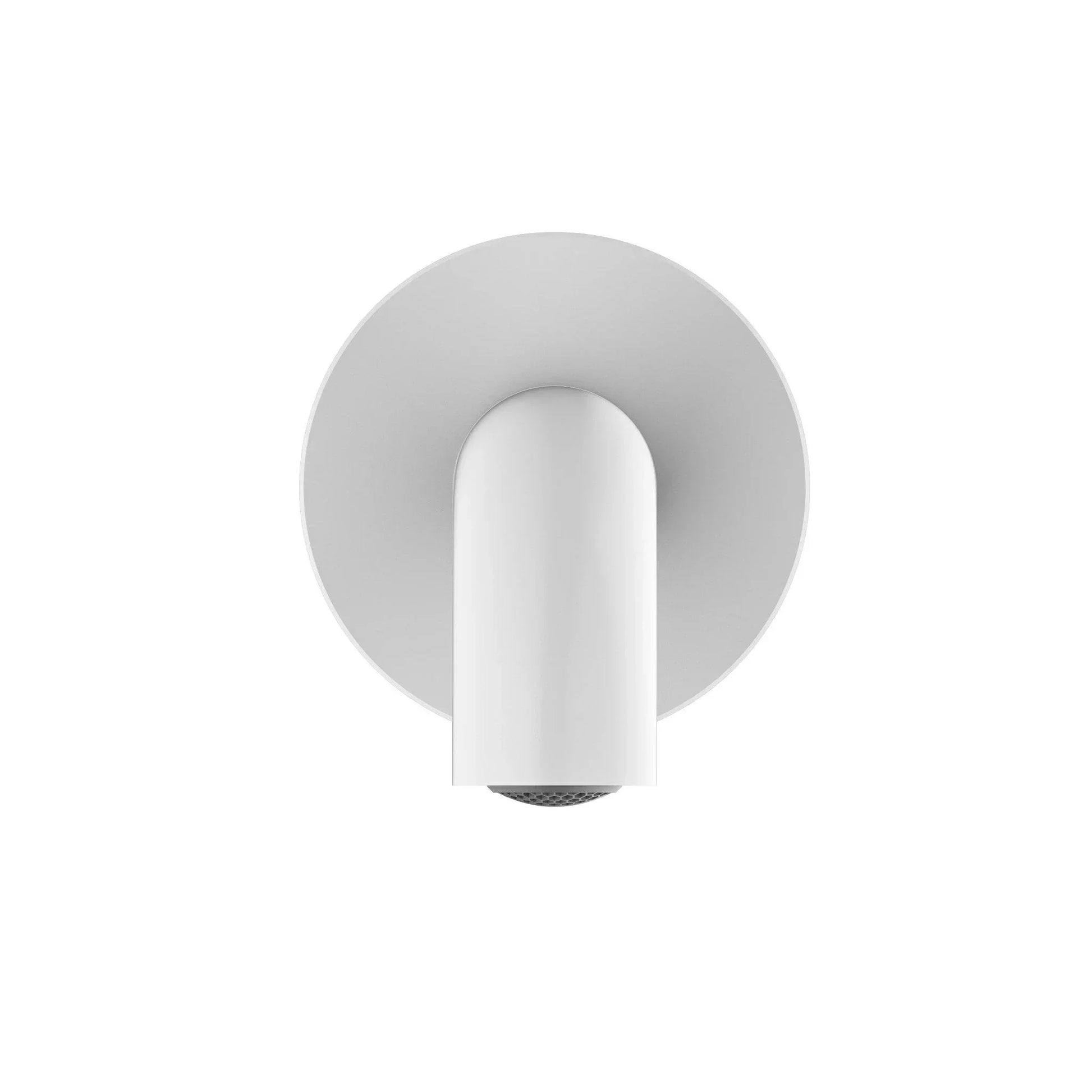 NERO MECCA BASIN/BATH SPOUT ONLY 185MM MATTE WHITE - Ideal Bathroom CentreNR221903c185MW