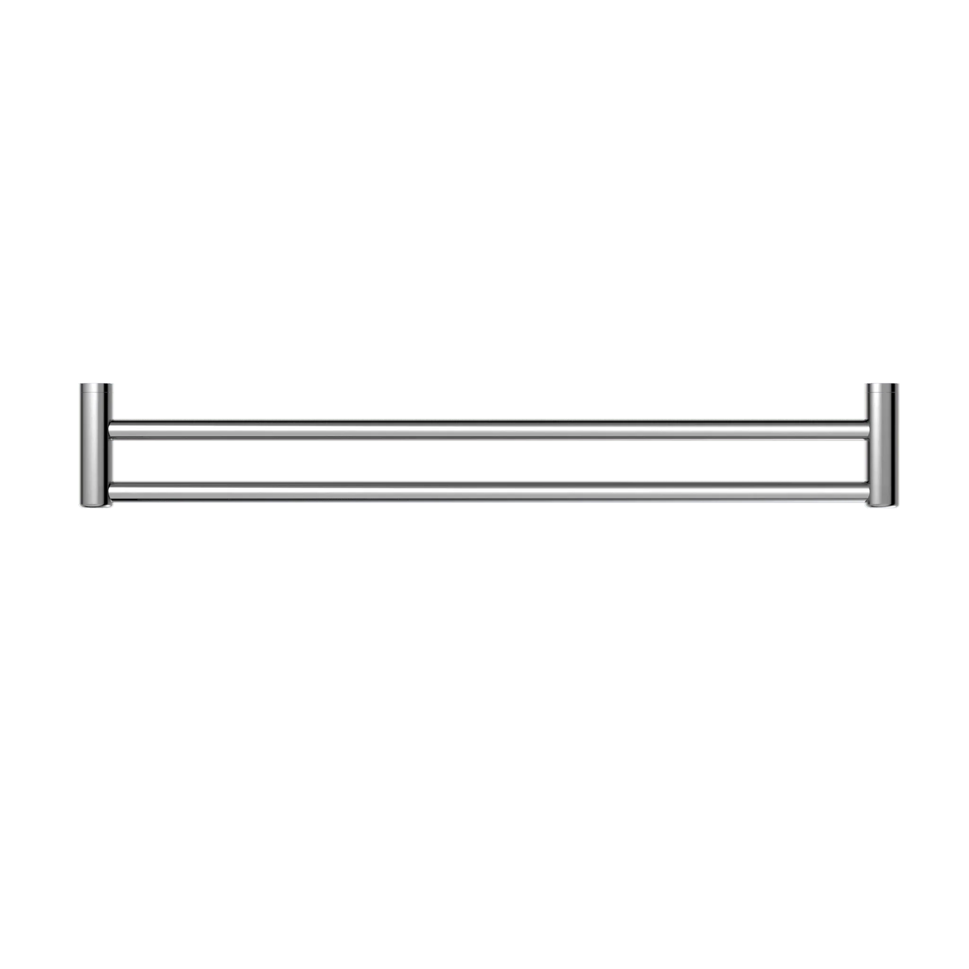 NERO MECCA CARE 25MM DOUBLE TOWEL GRAB RAIL 900MM CHROME - Ideal Bathroom CentreNRCR2530DCH