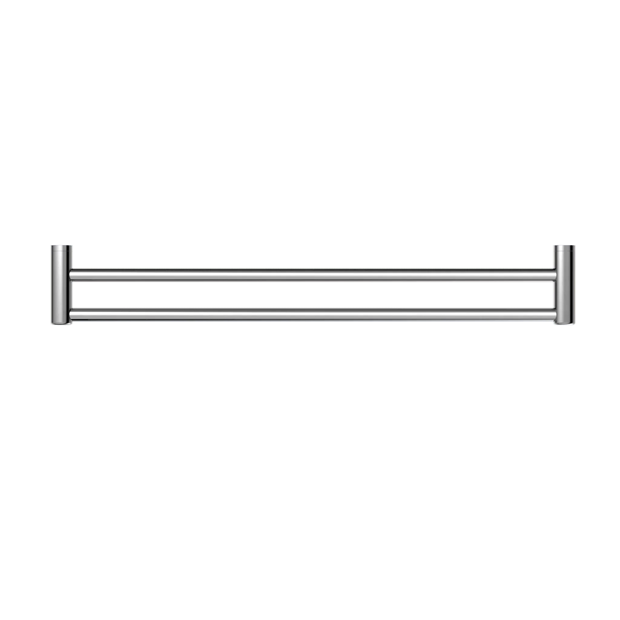 NERO MECCA CARE 25MM DOUBLE TOWEL GRAB RAIL 900MM CHROME - Ideal Bathroom CentreNRCR2530DCH