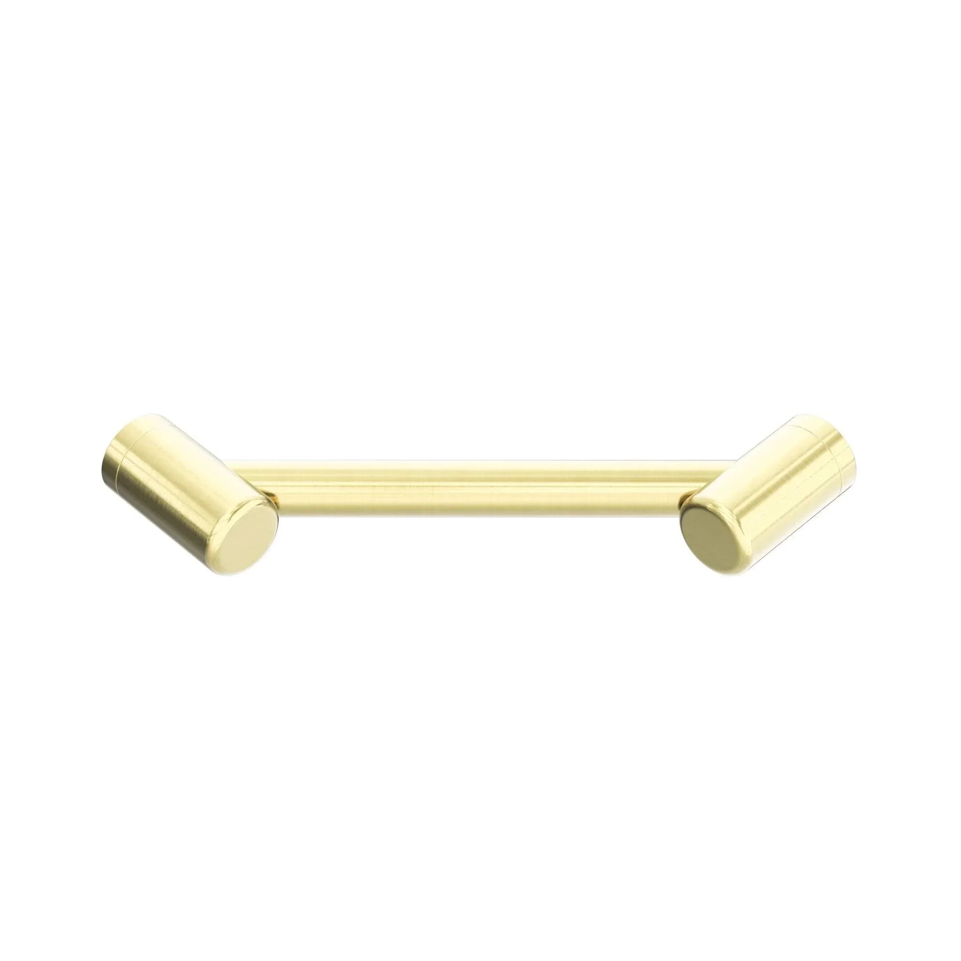 NERO MECCA CARE 25MM FOOTREST CORNER GRAB RAIL 215MM BRUSHED GOLD - Ideal Bathroom CentreNRCR2508WBG