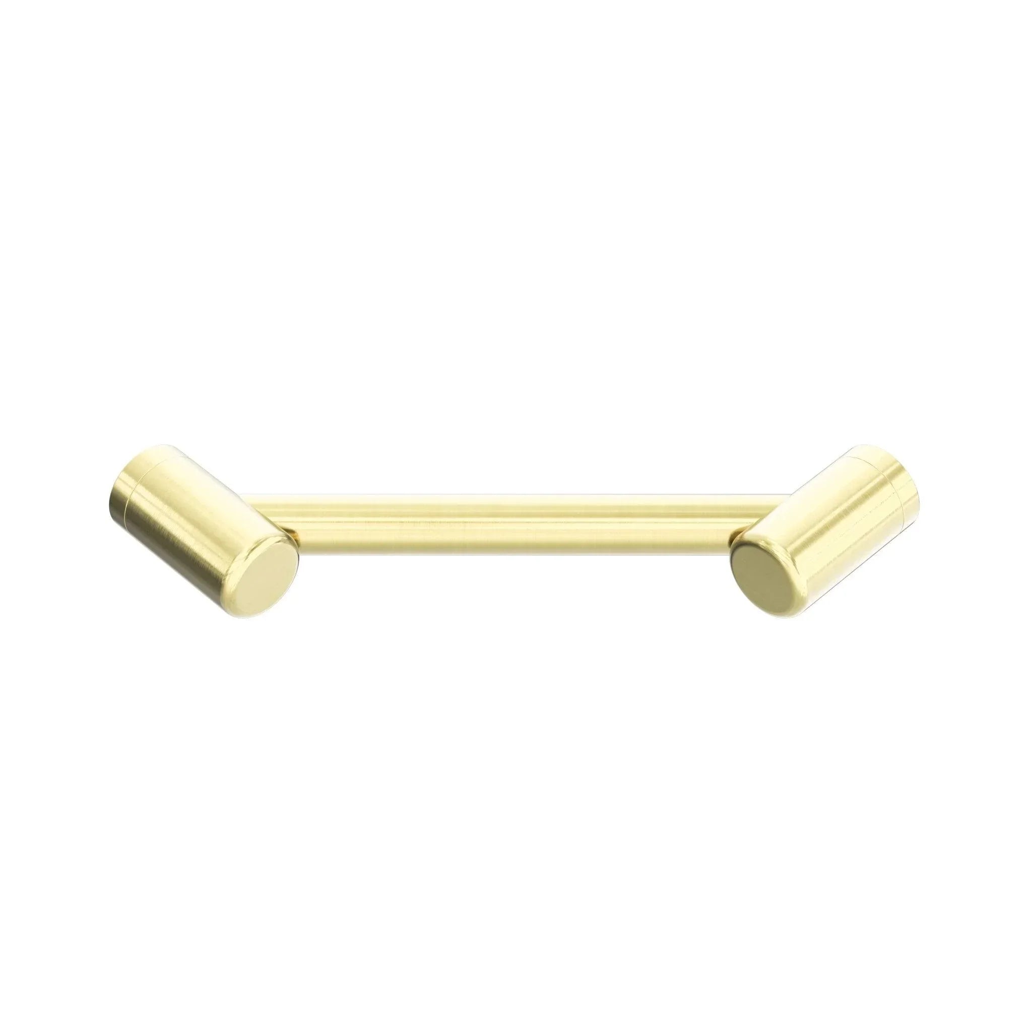 NERO MECCA CARE 25MM FOOTREST CORNER GRAB RAIL 215MM BRUSHED GOLD - Ideal Bathroom CentreNRCR2508WBG