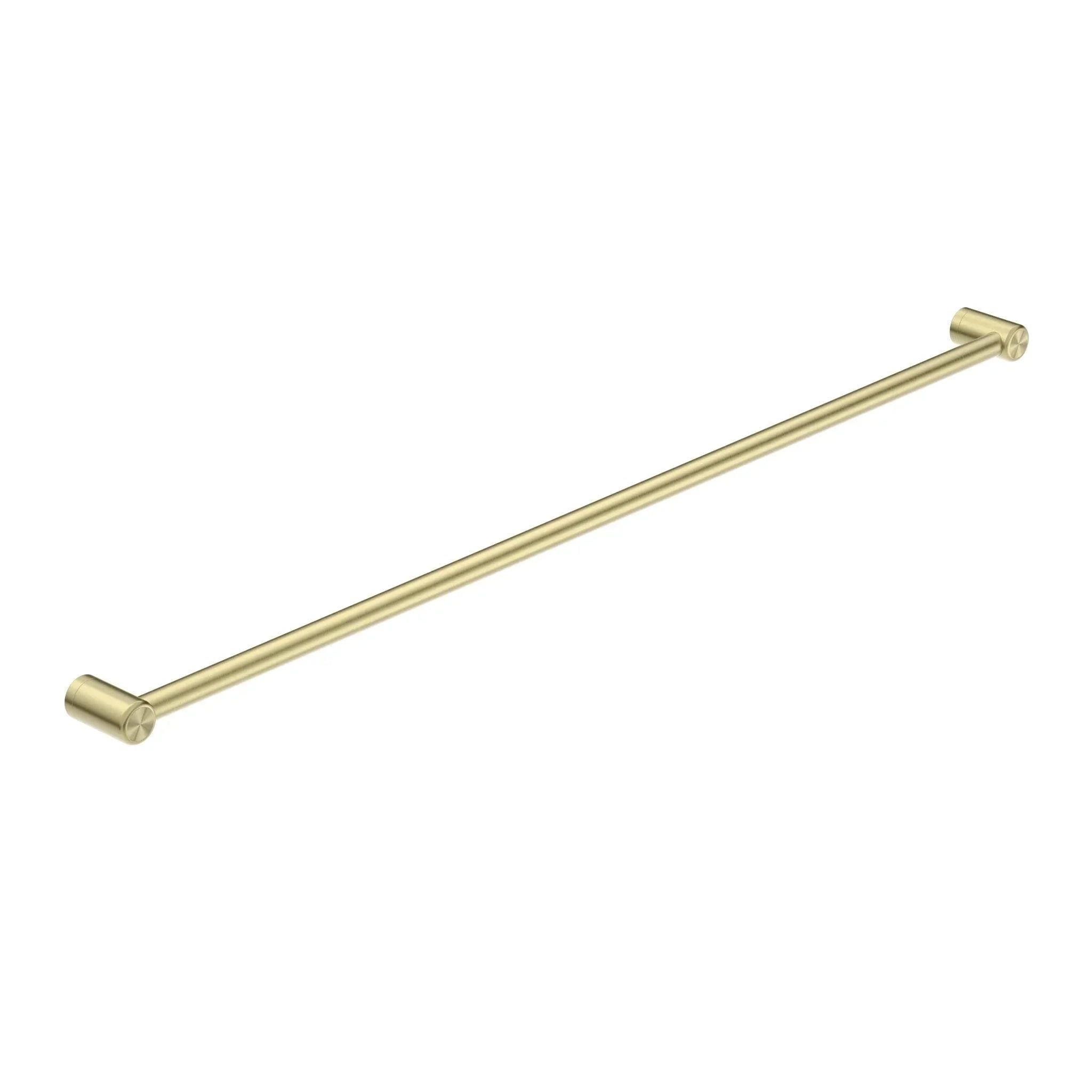 NERO MECCA CARE 25MM GRAB RAIL 1200MM BRUSHED GOLD - Ideal Bathroom CentreNRCR2548BG