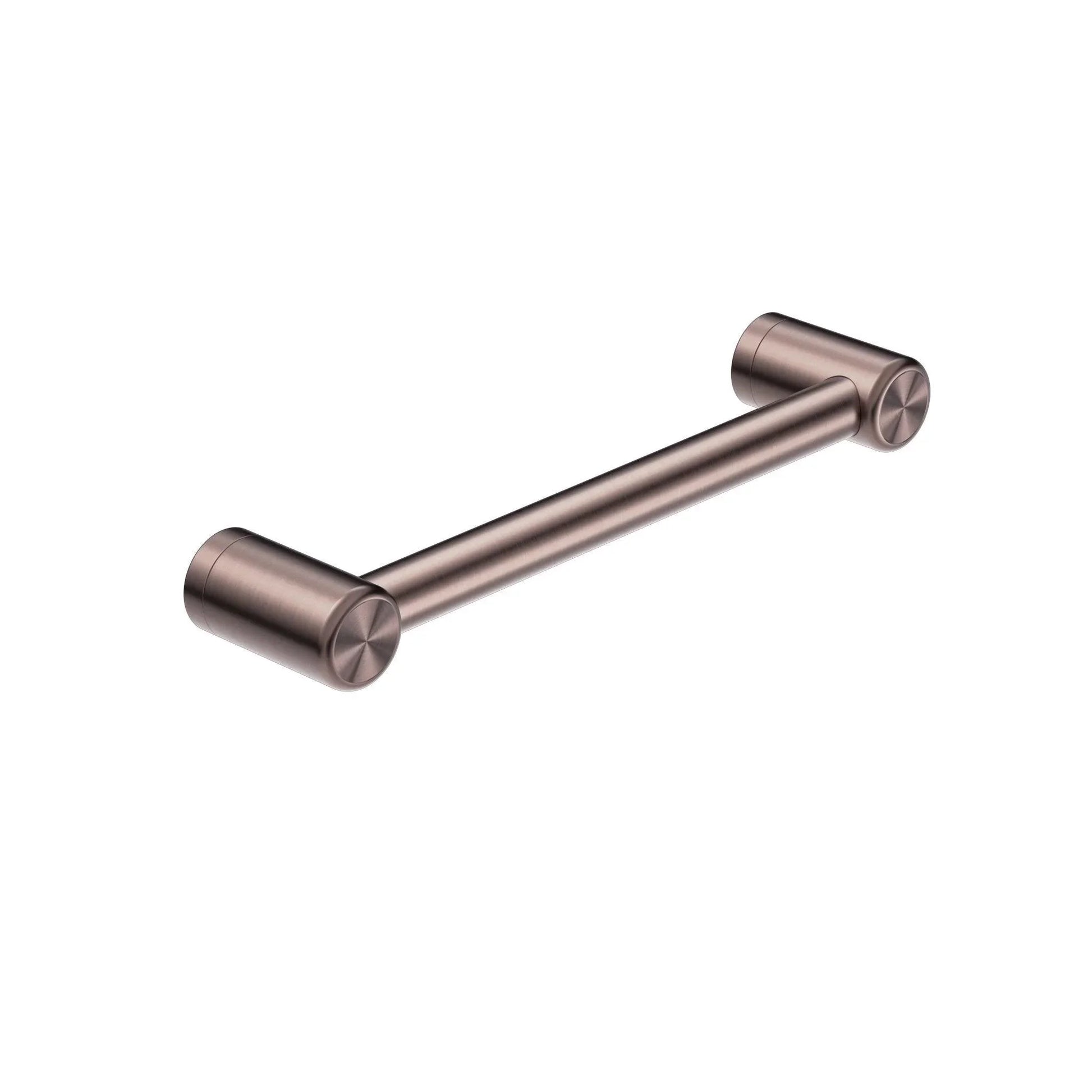 NERO MECCA CARE 25MM GRAB RAIL 300MM BRUSHED BRONZE - Ideal Bathroom CentreNRCR2512BZ