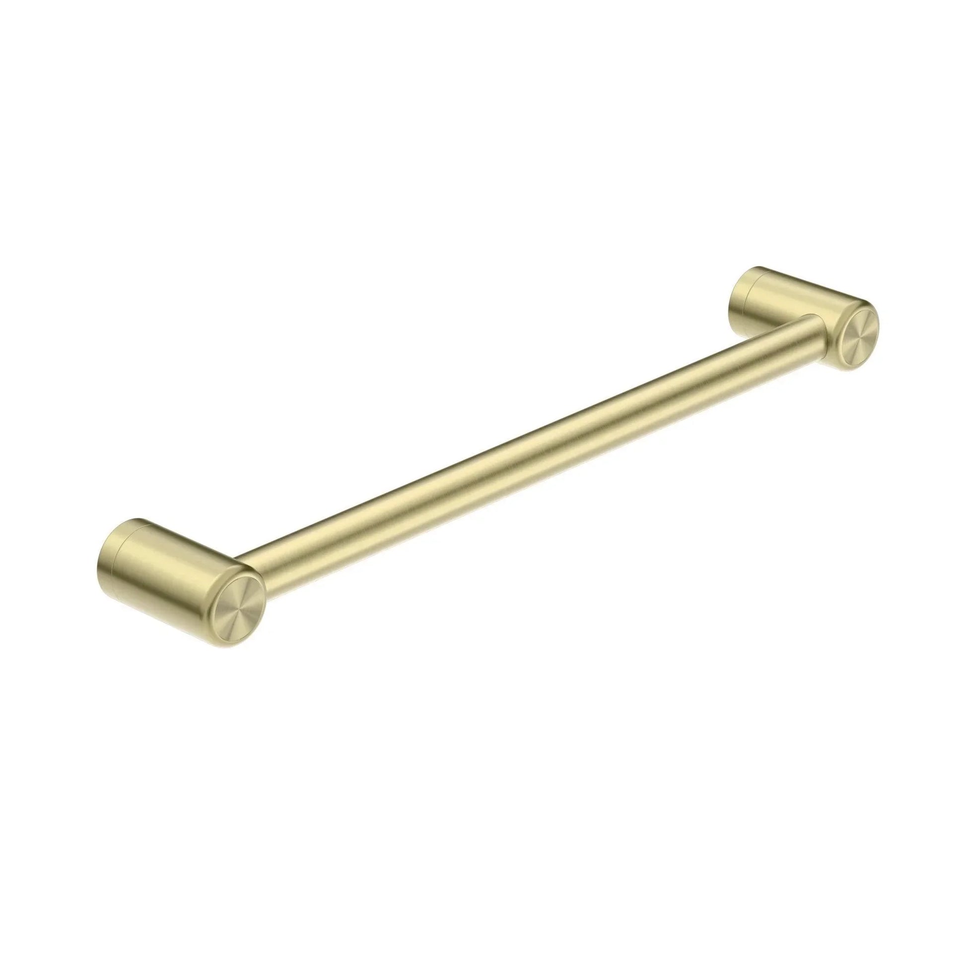 NERO MECCA CARE 25MM GRAB RAIL 450MM BRUSHED GOLD - Ideal Bathroom CentreNRCR2518BG