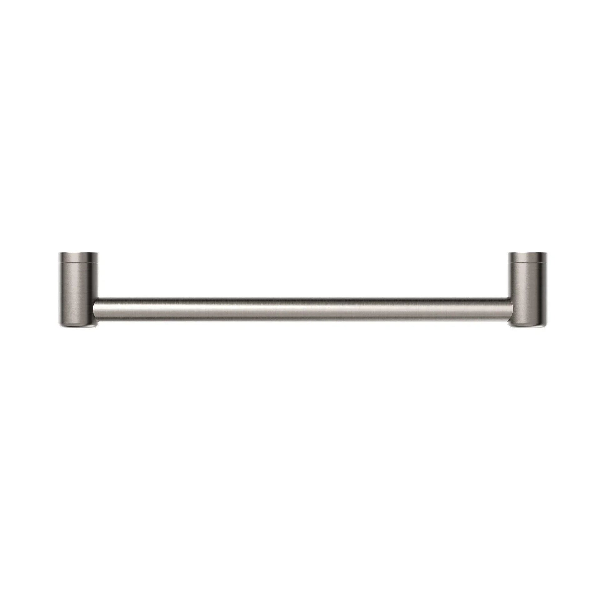 NERO MECCA CARE 25MM GRAB RAIL 450MM BRUSHED NICKEL - Ideal Bathroom CentreNRCR2518BN