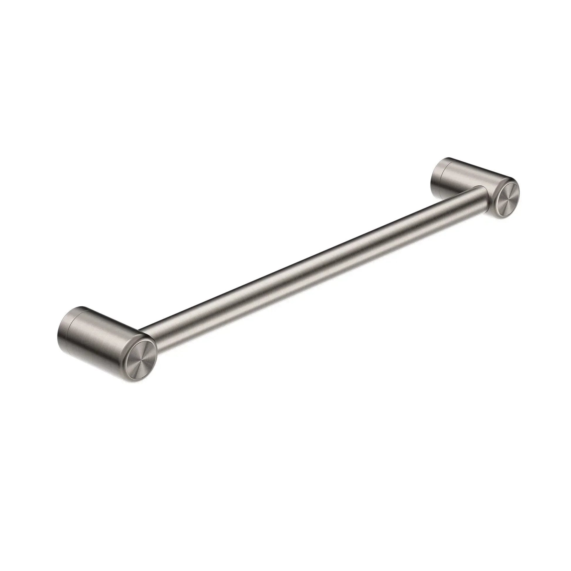 NERO MECCA CARE 25MM GRAB RAIL 450MM BRUSHED NICKEL - Ideal Bathroom CentreNRCR2518BN