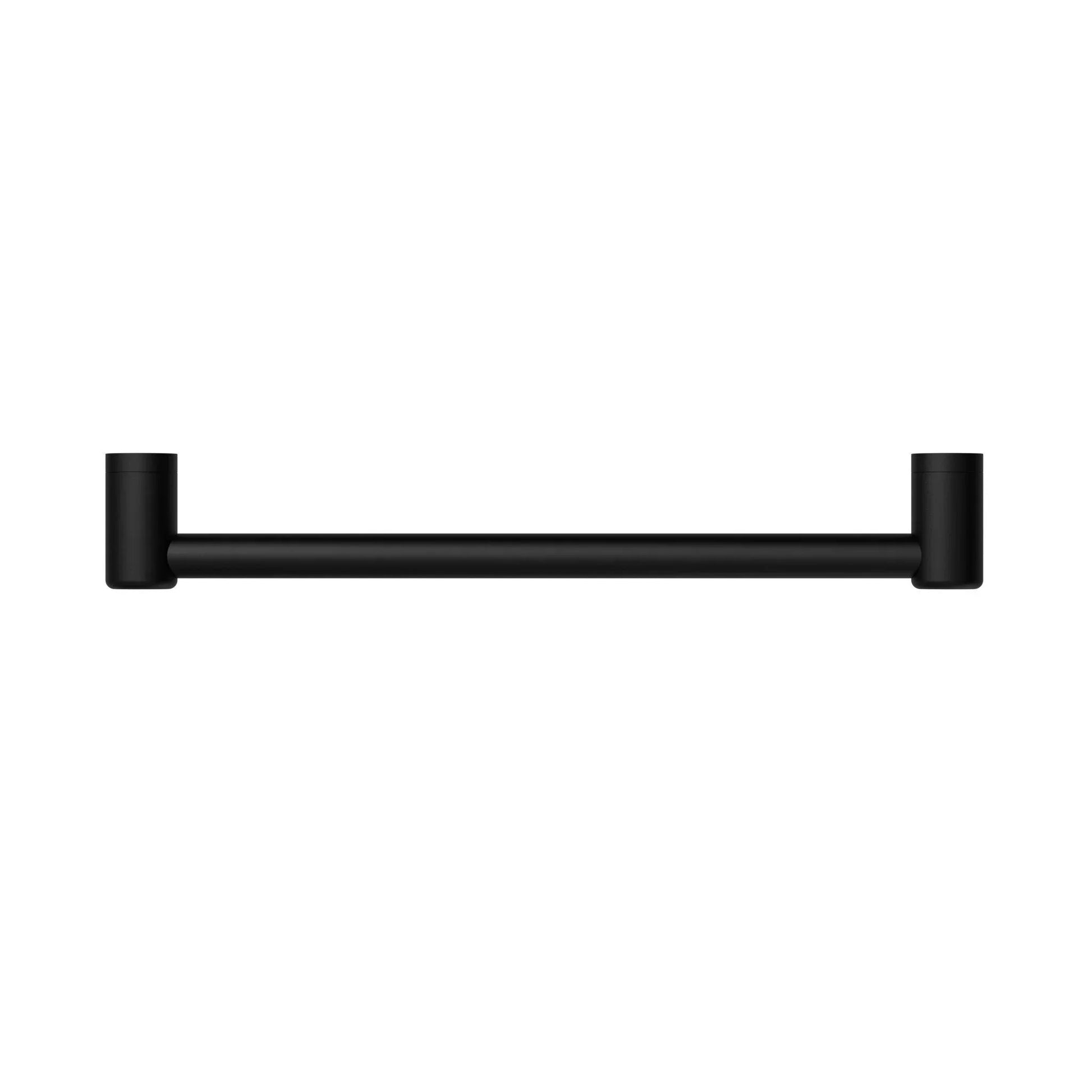 NERO MECCA CARE 25MM GRAB RAIL 450MM MATTE BLACK - Ideal Bathroom CentreNRCR2518MB