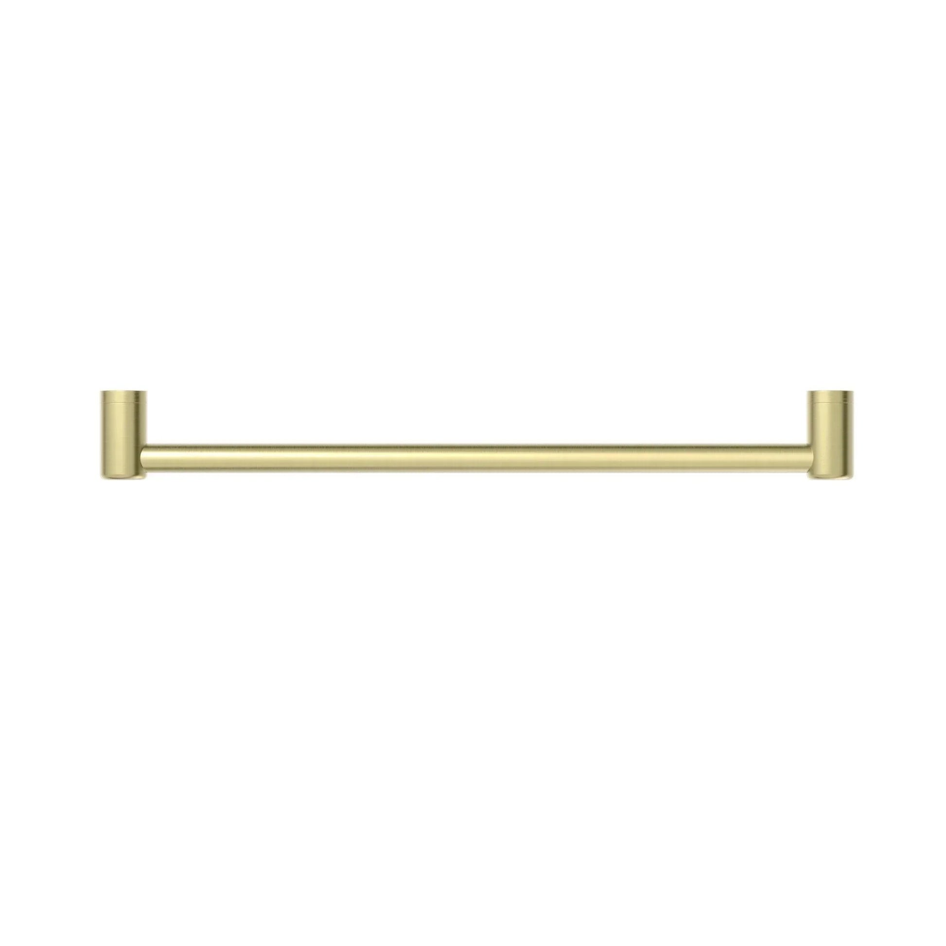 NERO MECCA CARE 25MM GRAB RAIL 600MM BRUSHED GOLD - Ideal Bathroom CentreNRCR2524BG