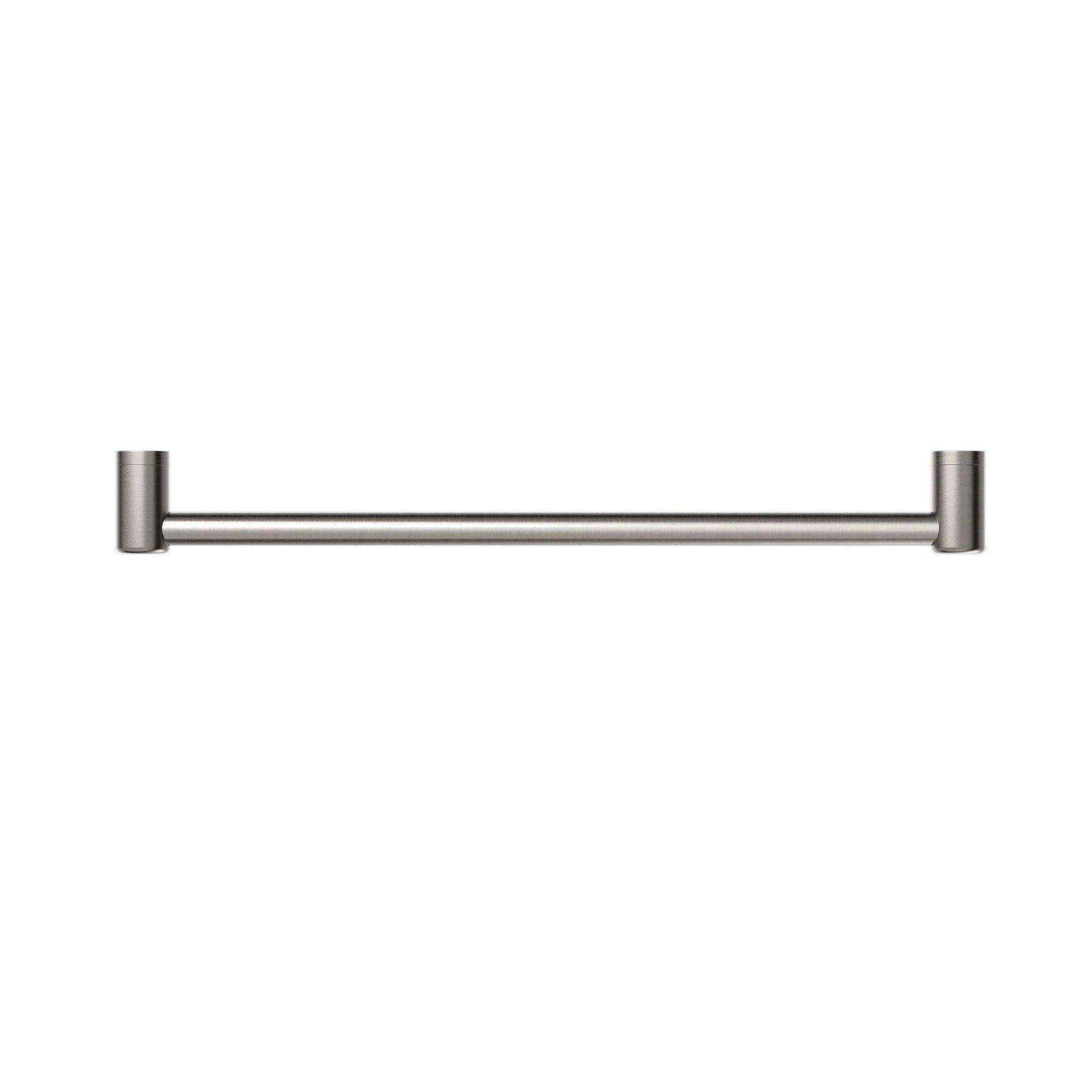 NERO MECCA CARE 25MM GRAB RAIL 600MM BRUSHED NICKEL - Ideal Bathroom CentreNRCR2524BN