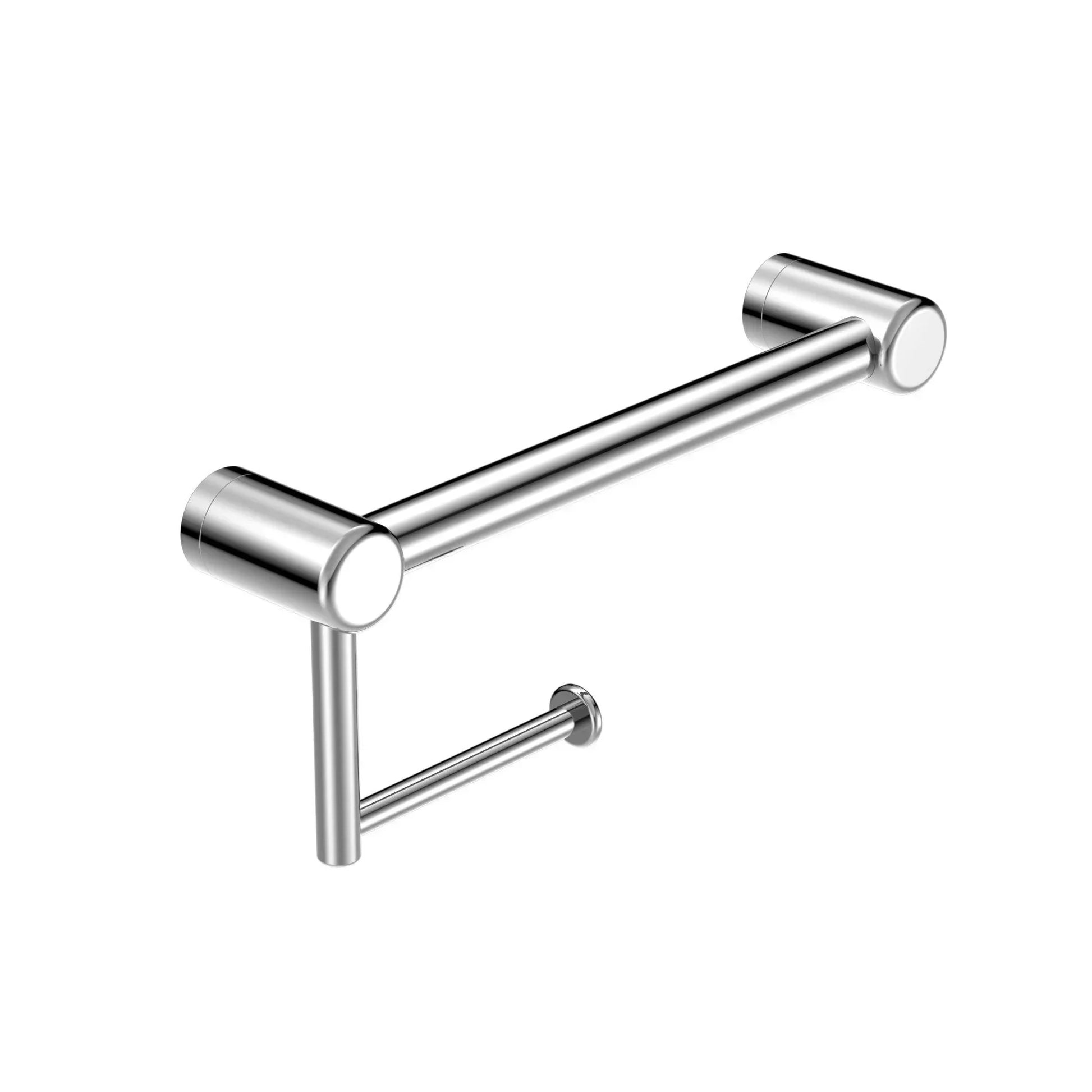 NERO MECCA CARE 25MM TOILET ROLL RAIL 300MM CHROME - Ideal Bathroom CentreNRCR2512ACH