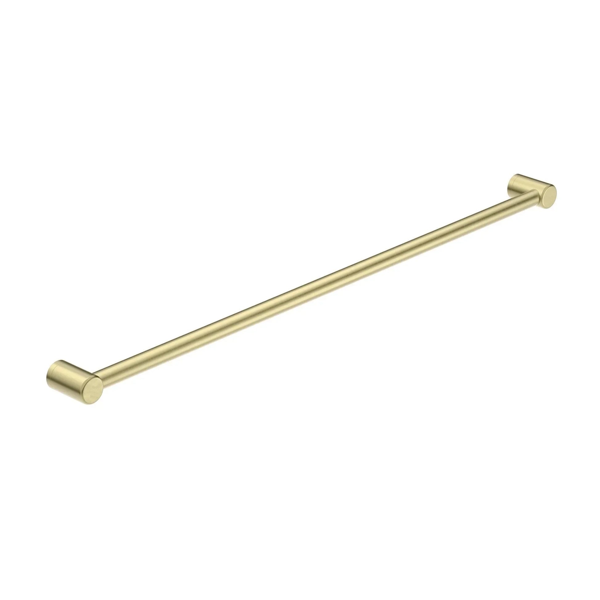 NERO MECCA CARE 32MM GRAB RAIL 1200MM BRUSHED GOLD - Ideal Bathroom CentreNRCR3248BG