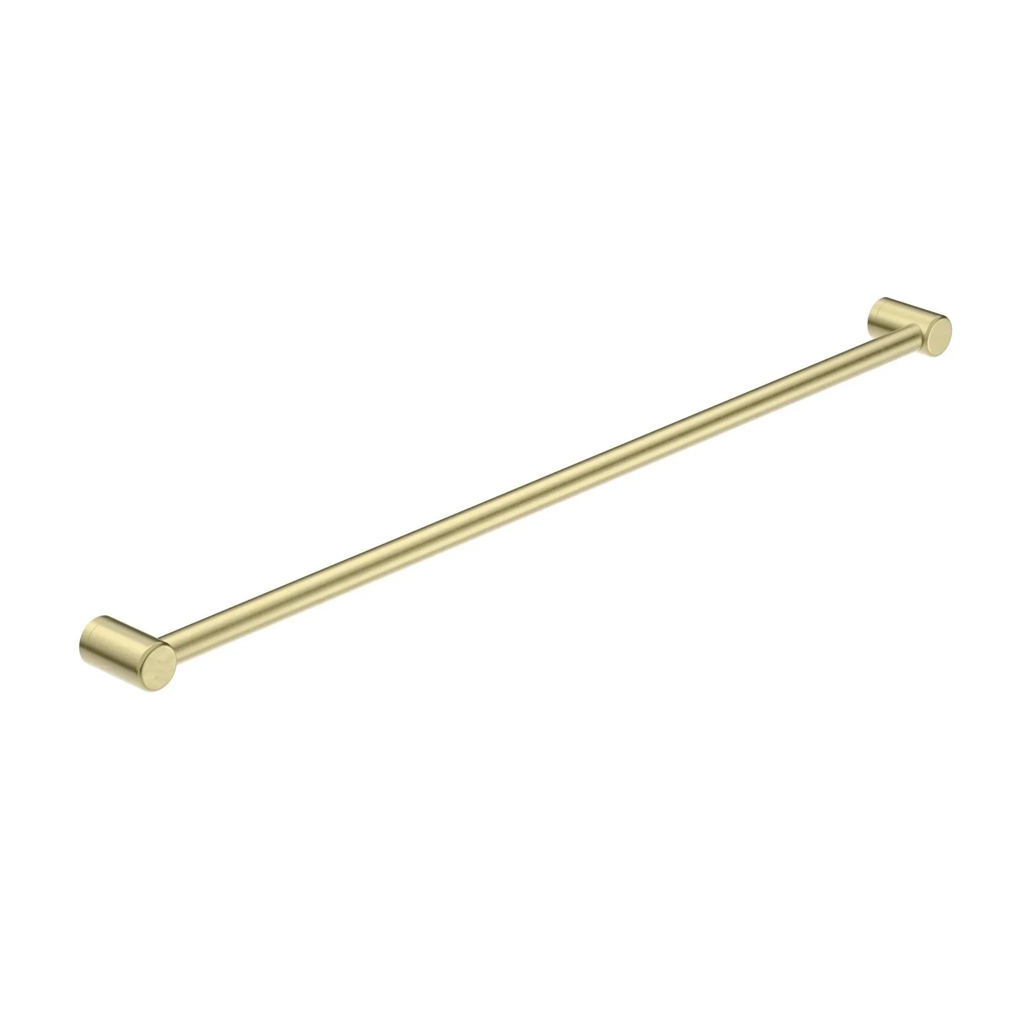 NERO MECCA CARE 32MM GRAB RAIL 1200MM BRUSHED GOLD - Ideal Bathroom CentreNRCR3248BG