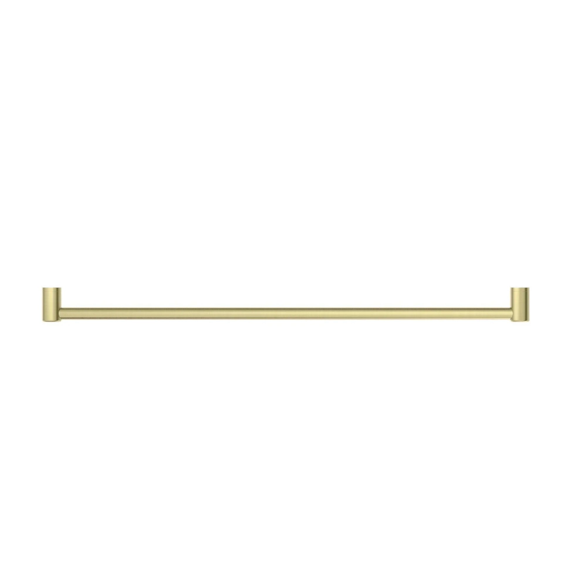 NERO MECCA CARE 32MM GRAB RAIL 1200MM BRUSHED GOLD - Ideal Bathroom CentreNRCR3248BG