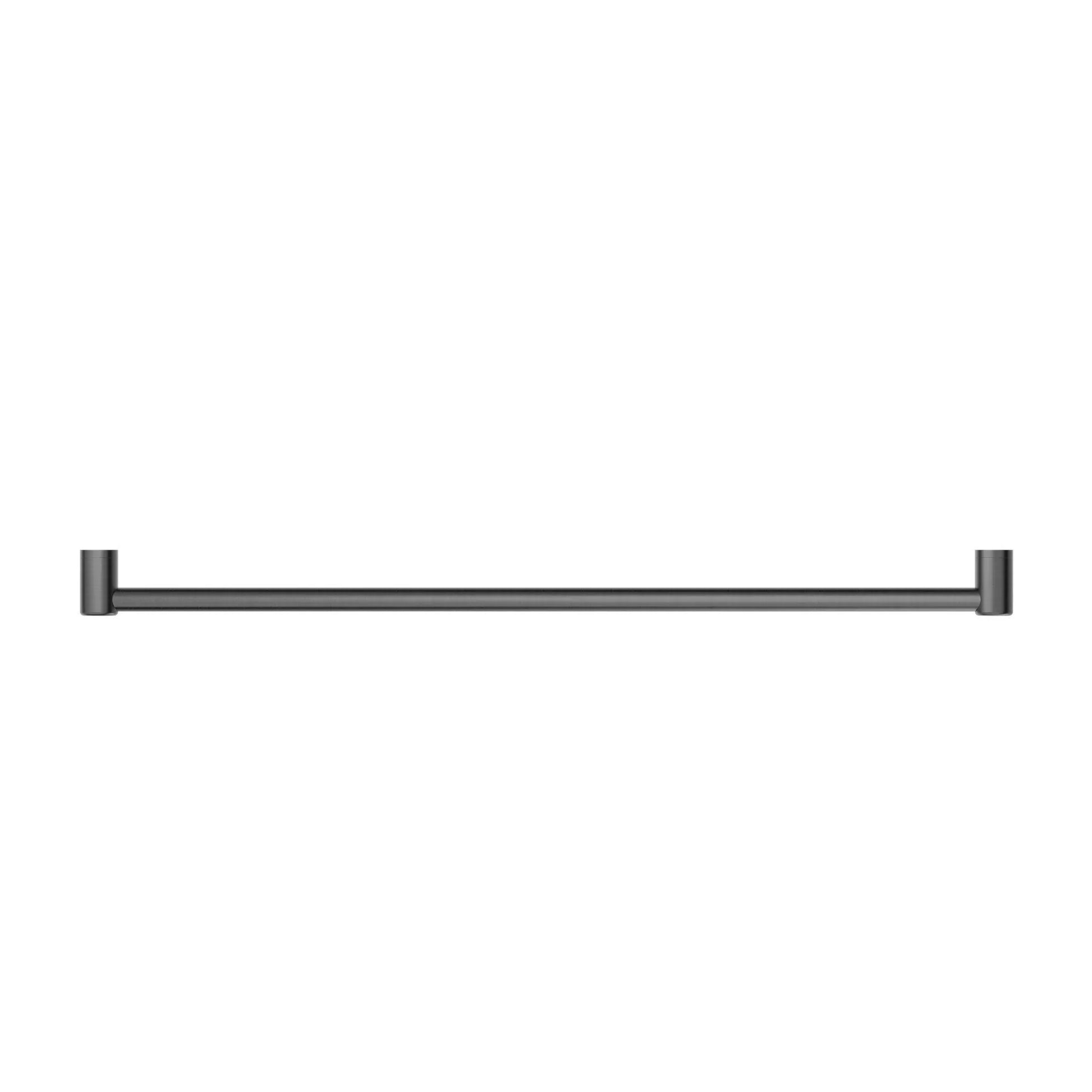 NERO MECCA CARE 32MM GRAB RAIL 1200MM GUN METAL - Ideal Bathroom CentreNRCR3248GM