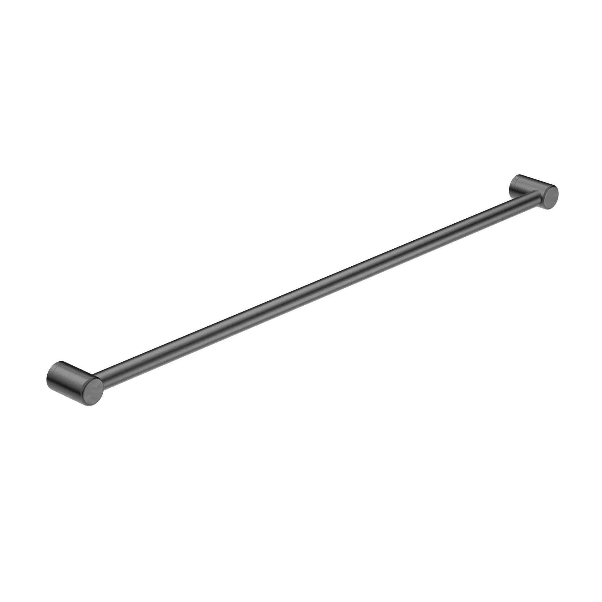 NERO MECCA CARE 32MM GRAB RAIL 1200MM GUN METAL - Ideal Bathroom CentreNRCR3248GM