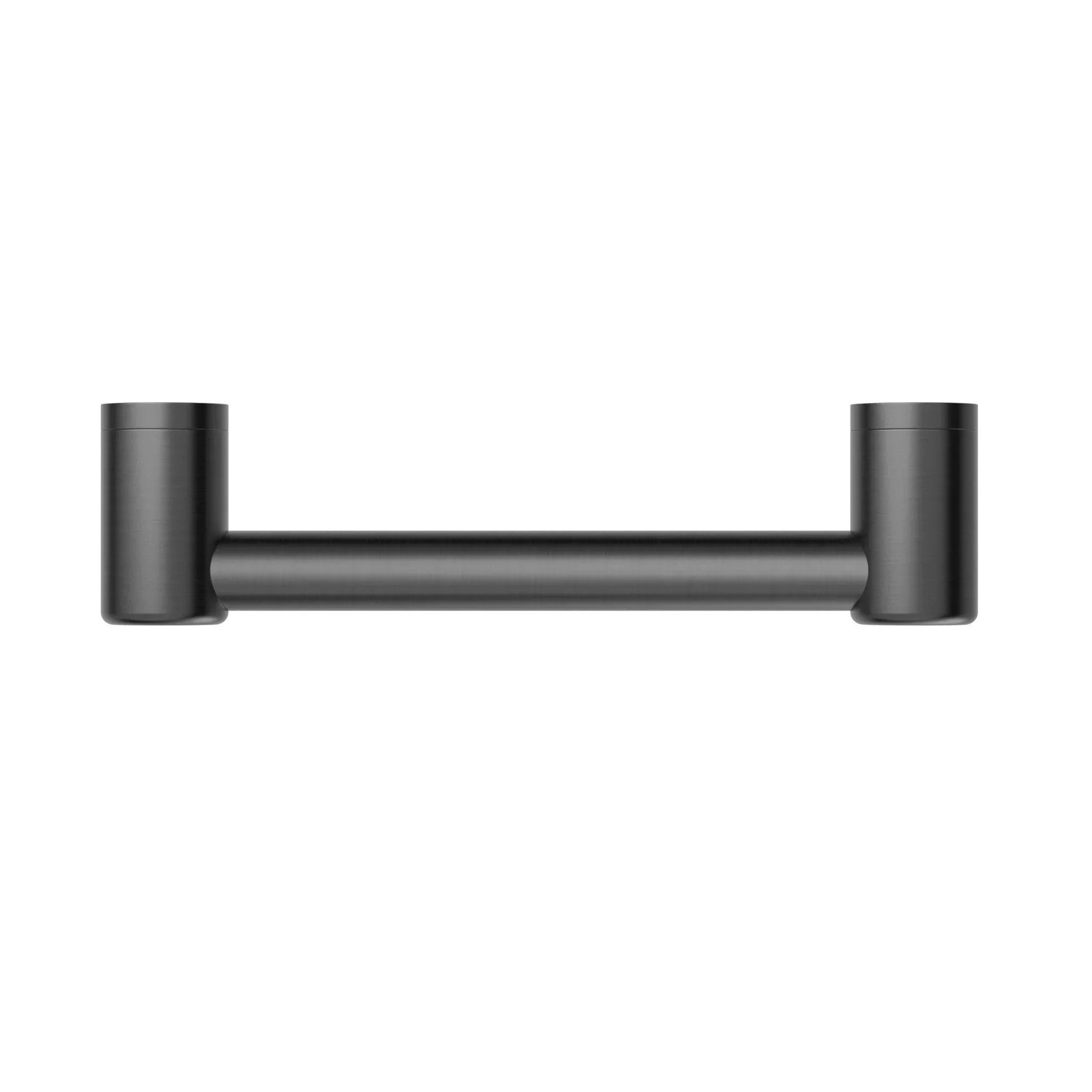 NERO MECCA CARE 32MM GRAB RAIL 300MM GUN METAL - Ideal Bathroom CentreNRCR3212GM