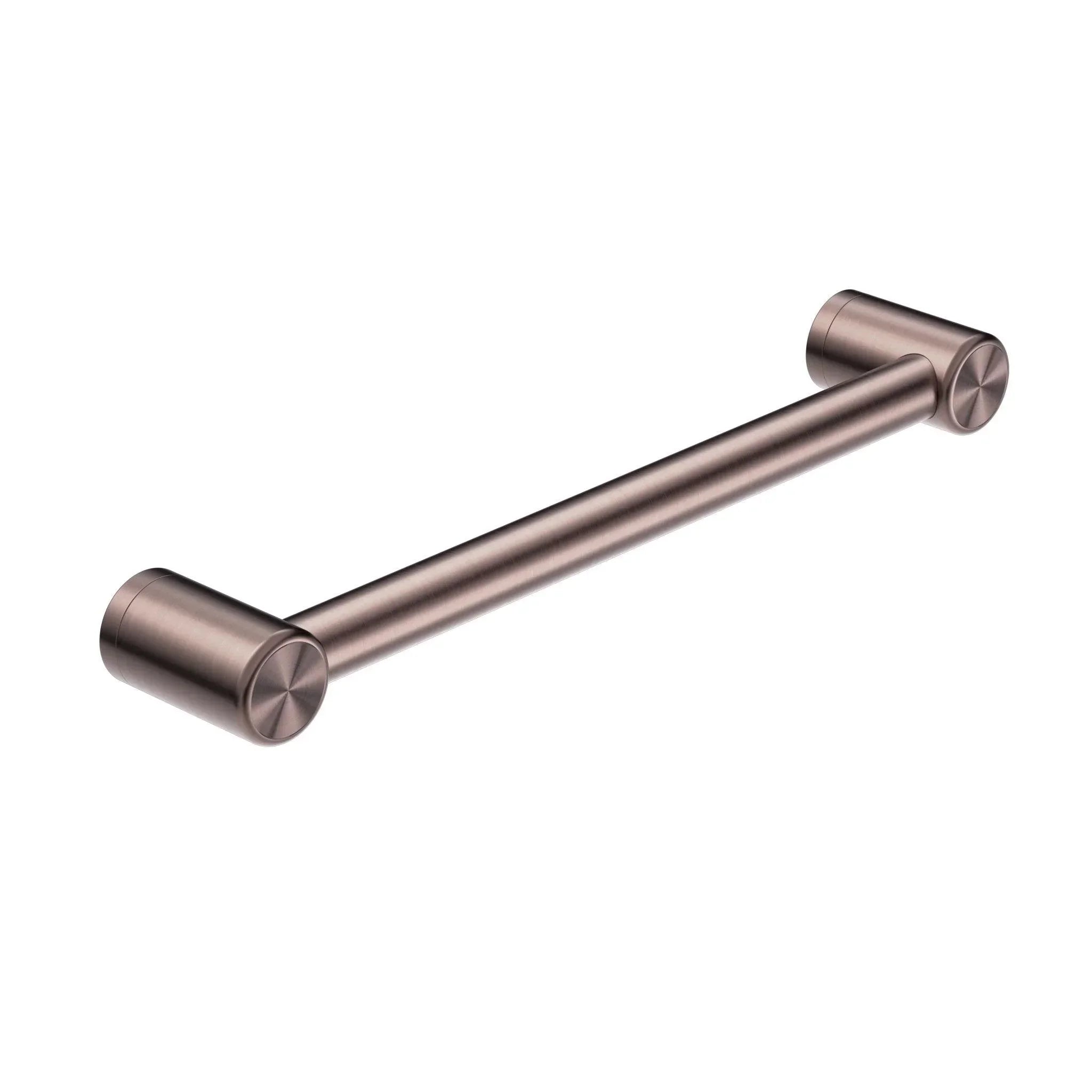 NERO MECCA CARE 32MM GRAB RAIL 450MM BRUSHED BRONZE - Ideal Bathroom CentreNRCR3218BZ