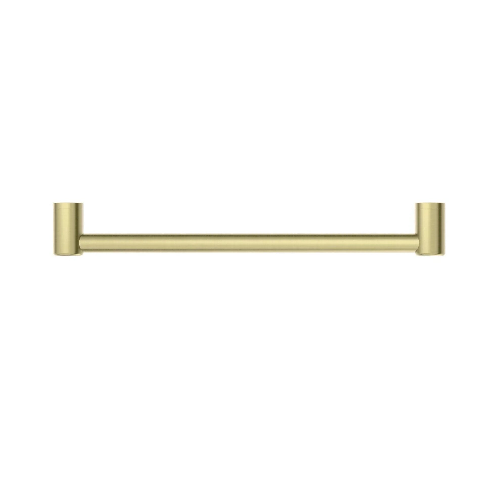 NERO MECCA CARE 32MM GRAB RAIL 600MM BRUSHED GOLD - Ideal Bathroom CentreNRCR3224BG