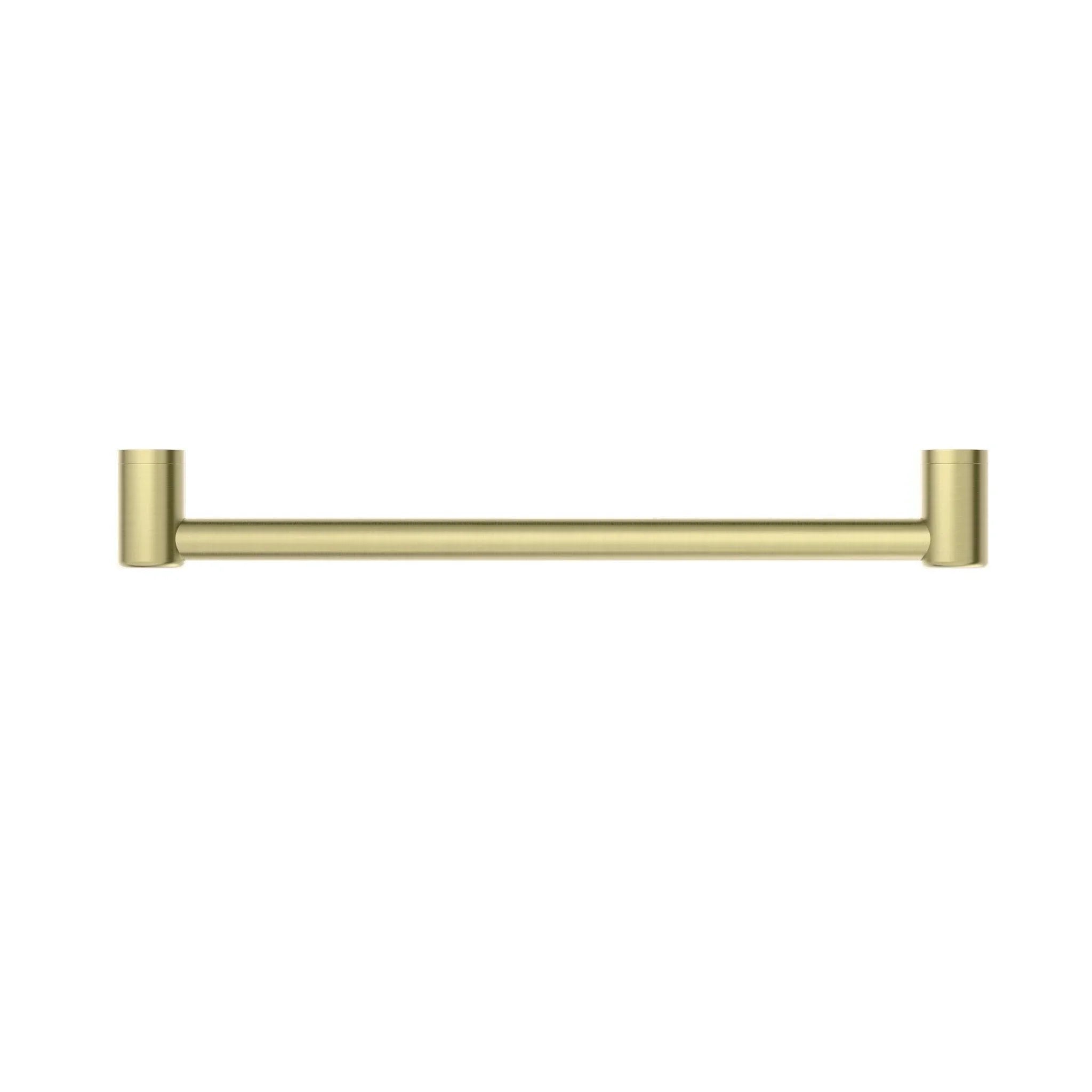 NERO MECCA CARE 32MM GRAB RAIL 600MM BRUSHED GOLD - Ideal Bathroom CentreNRCR3224BG