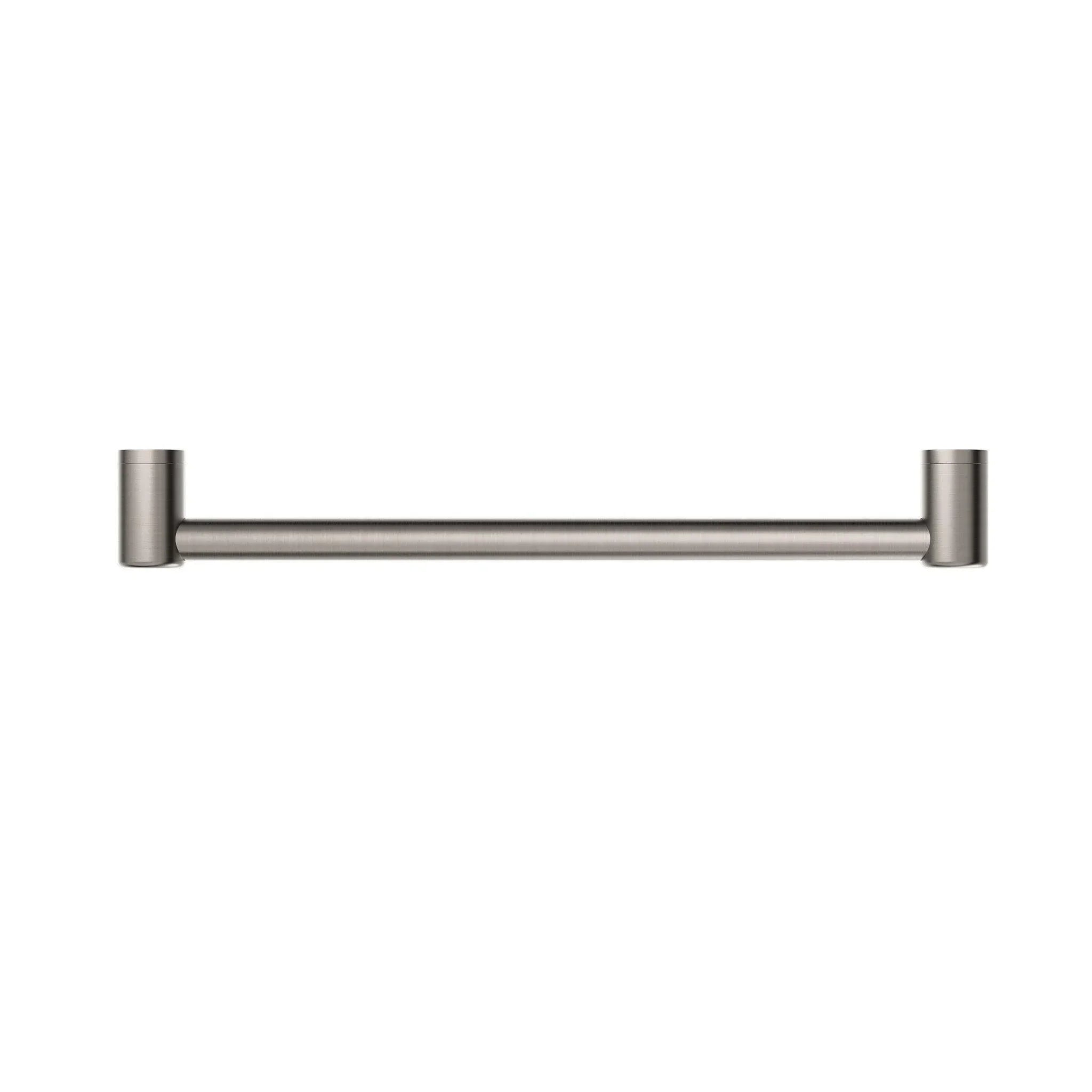 NERO MECCA CARE 32MM GRAB RAIL 600MM BRUSHED NICKEL - Ideal Bathroom CentreNRCR3224BN