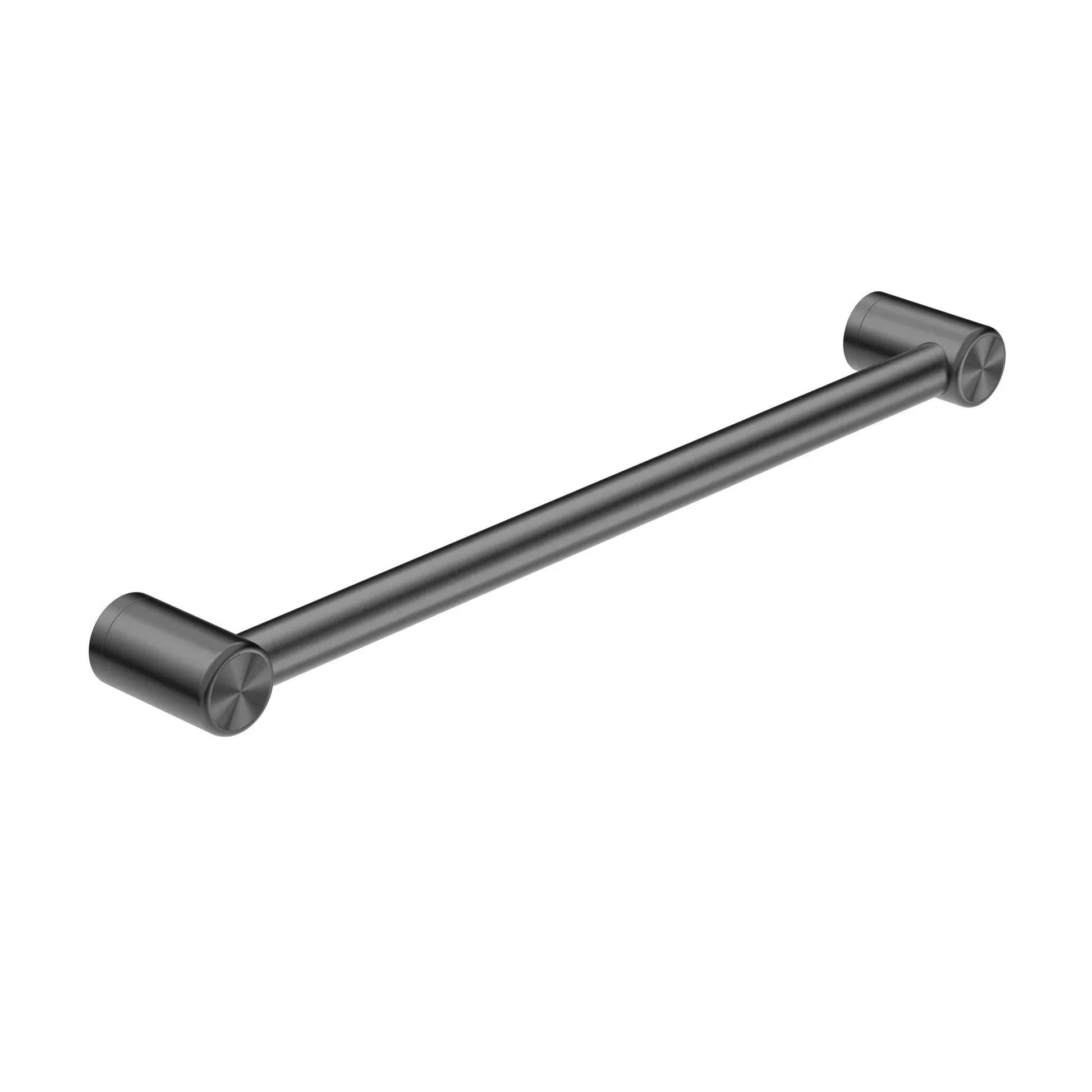 NERO MECCA CARE 32MM GRAB RAIL 600MM GUN METAL - Ideal Bathroom CentreNRCR3224GM