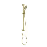 NERO MECCA CARE 32MM GRAB RAIL AND ADJUSTABLE SHOWER RAIL SET 900MM BRUSHED GOLD - Ideal Bathroom CentreNRCS005BG