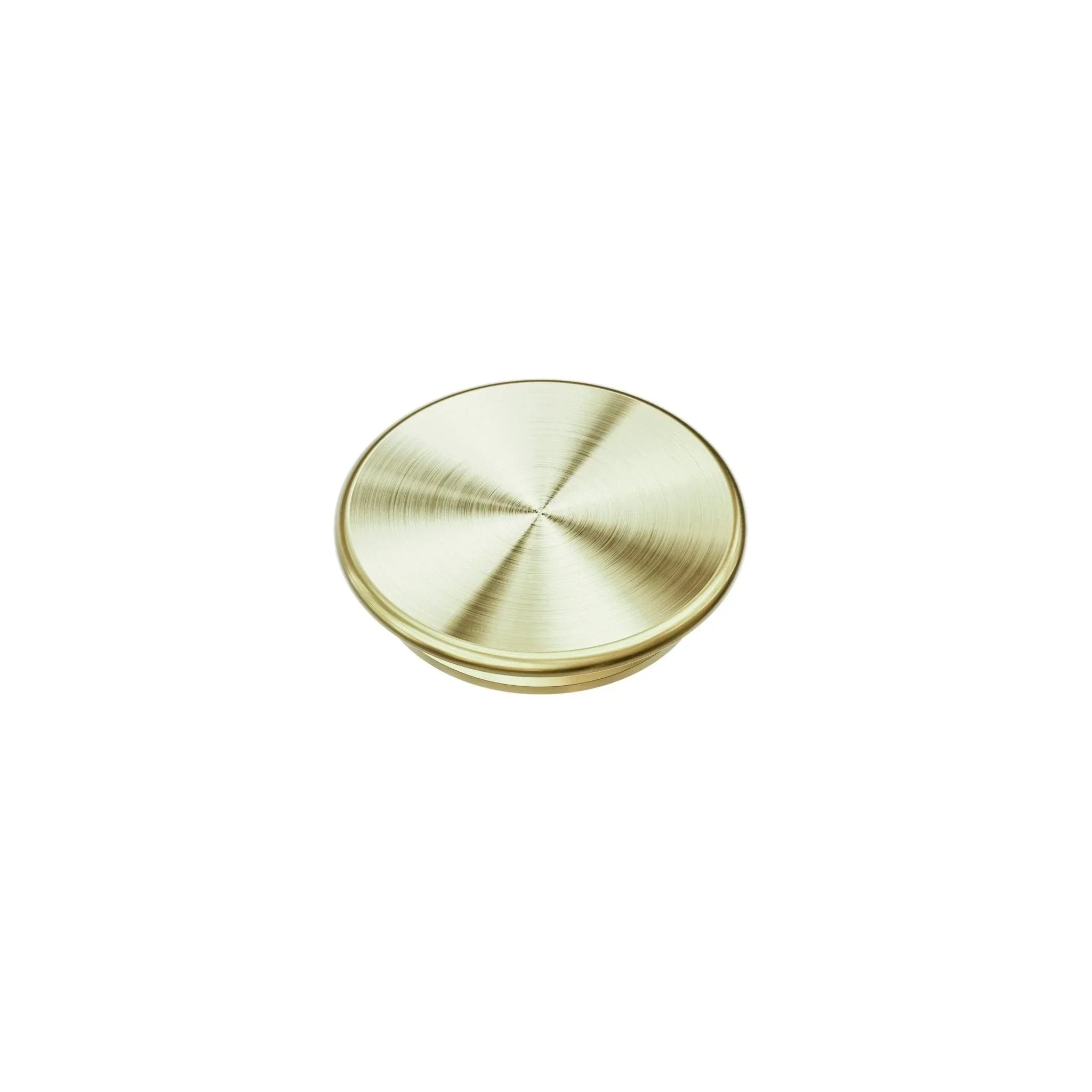 NERO MECCA CARE 32MM GRAB RAIL CAP BRUSHED GOLD - Ideal Bathroom CentreNRCR0004BG