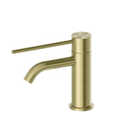 NERO MECCA CARE BASIN MIXER BRUSHED GOLD - Ideal Bathroom CentreNR221901dBG