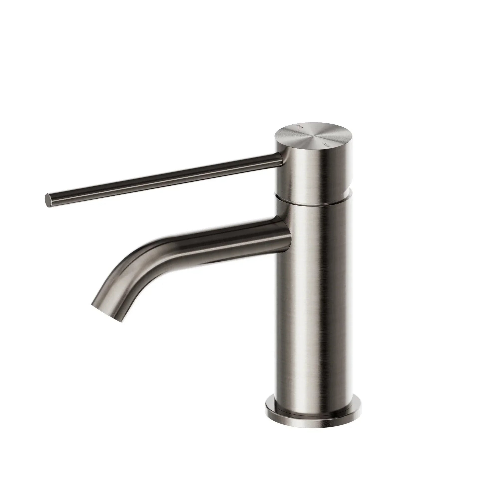NERO MECCA CARE BASIN MIXER BRUSHED NICKEL - Ideal Bathroom CentreNR221901dBN