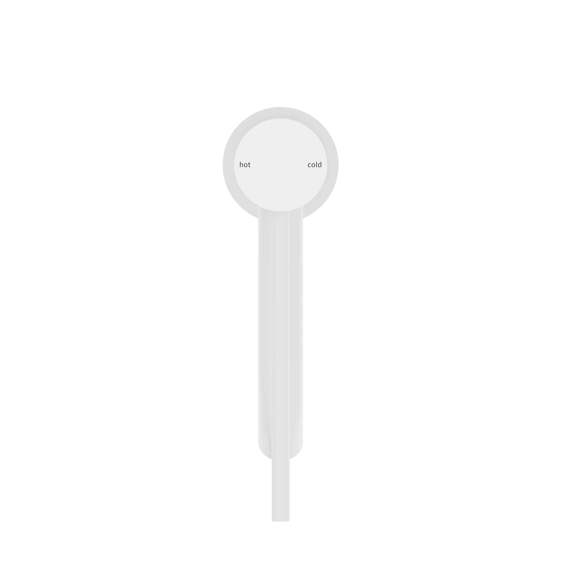 NERO MECCA CARE BASIN MIXER MATTE WHITE - Ideal Bathroom CentreNR221901dMW