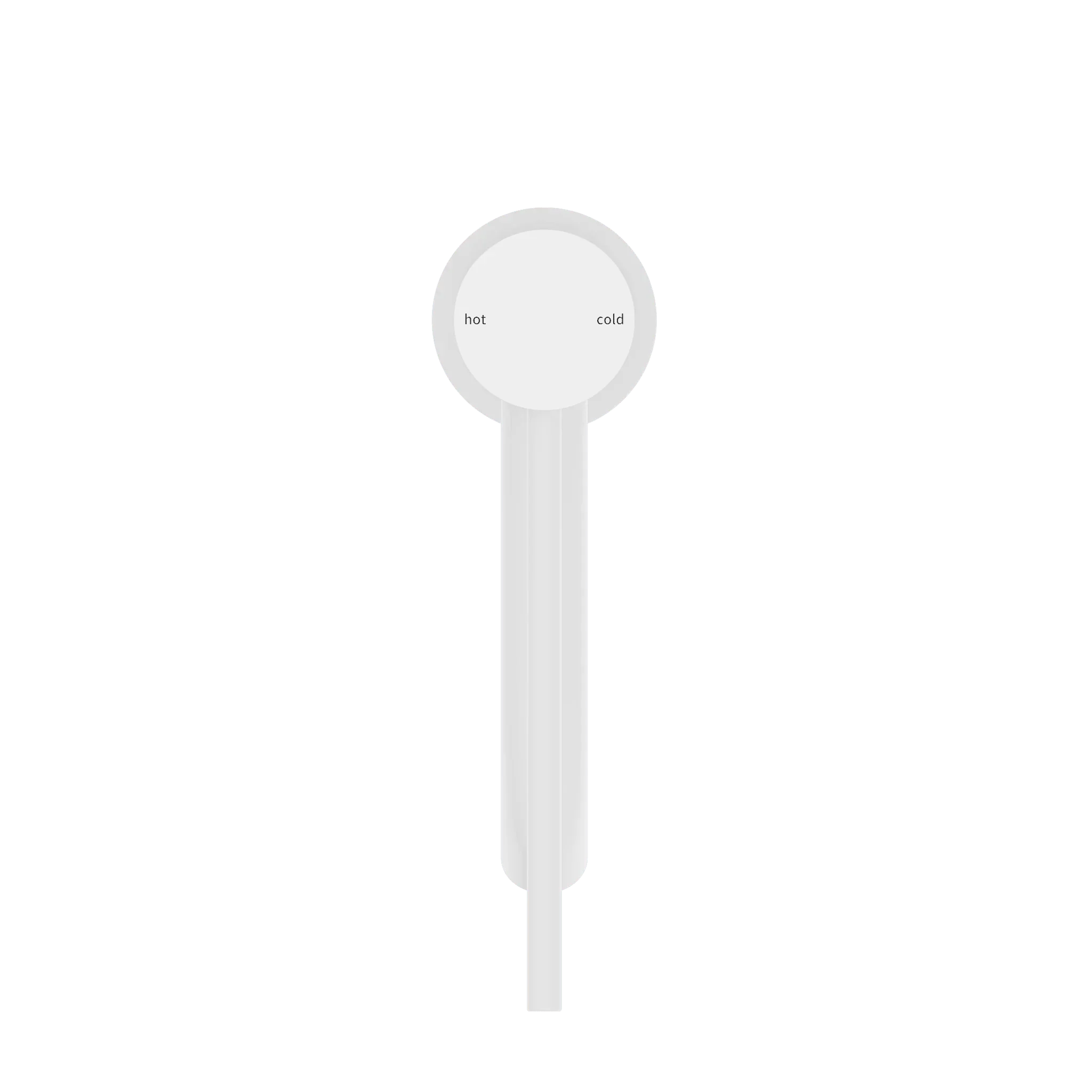 NERO MECCA CARE BASIN MIXER MATTE WHITE - Ideal Bathroom CentreNR221901dMW