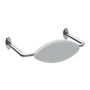 NERO MECCA CARE DDA TOILET BACKREST CHROME - Ideal Bathroom CentreNRCR0001CH