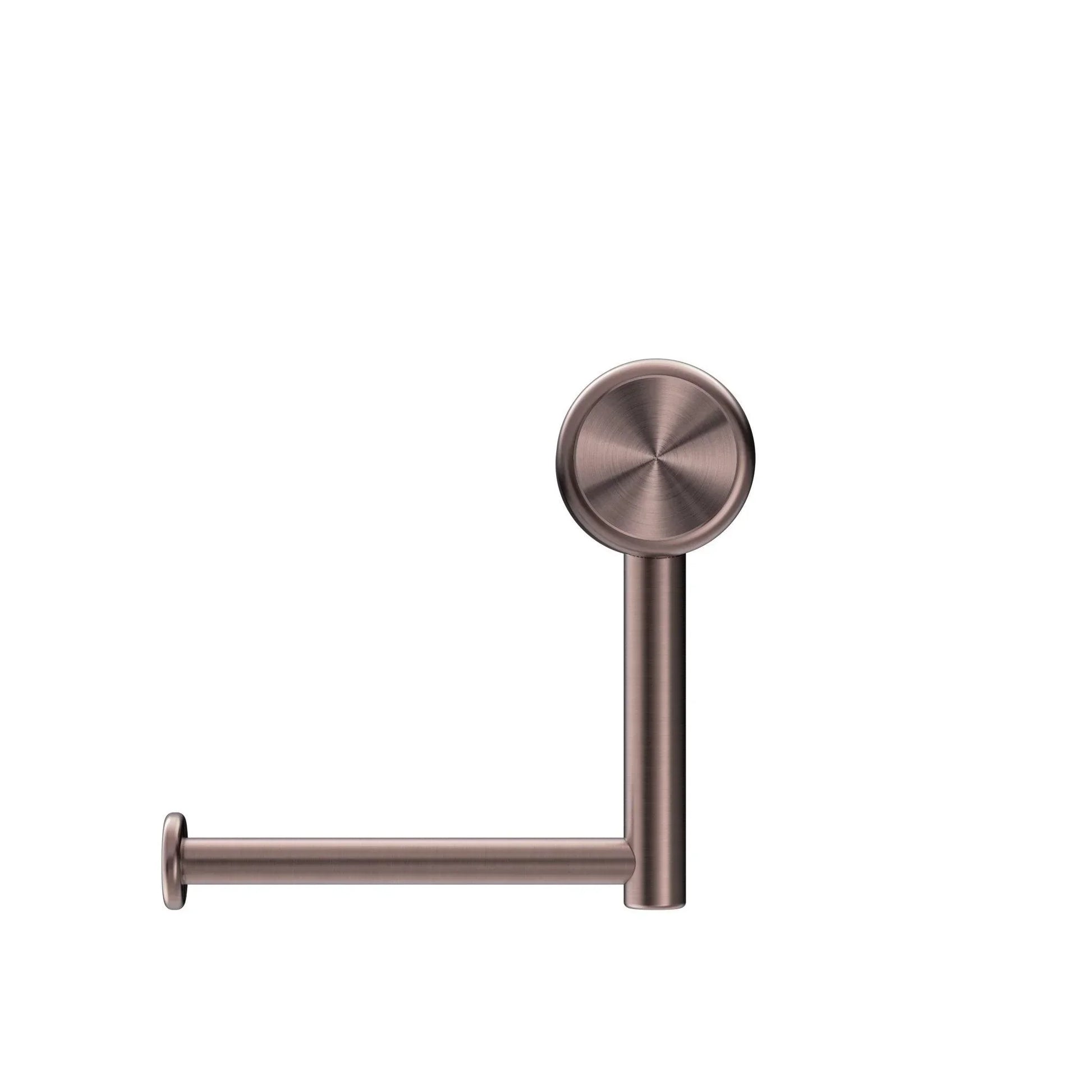 NERO MECCA CARE HEAVY DUTY TOILET ROLL HOLDER BRUSHED BRONZE - Ideal Bathroom CentreNRCR3286BZ