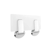 NERO MECCA CARE SHOWER SEAT 960×330MM CHROME - Ideal Bathroom CentreNRCR0002CH