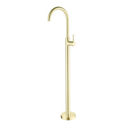 NERO MECCA FREESTANDING BATH MIXER BRUSHED GOLD - Ideal Bathroom CentreNR210903a01BG