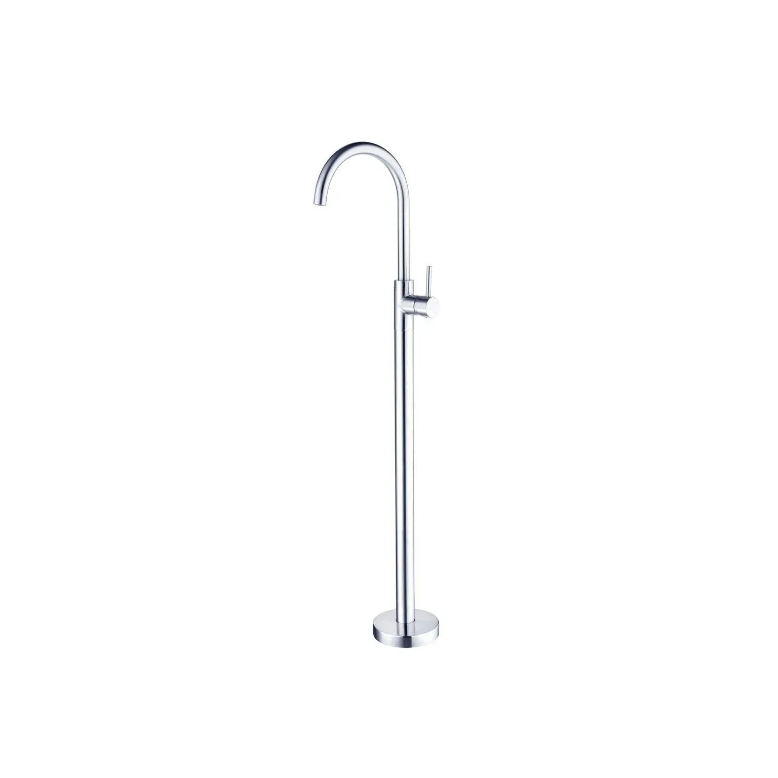 NERO MECCA FREESTANDING BATH MIXER CHROME - Ideal Bathroom CentreNR210903a01CH