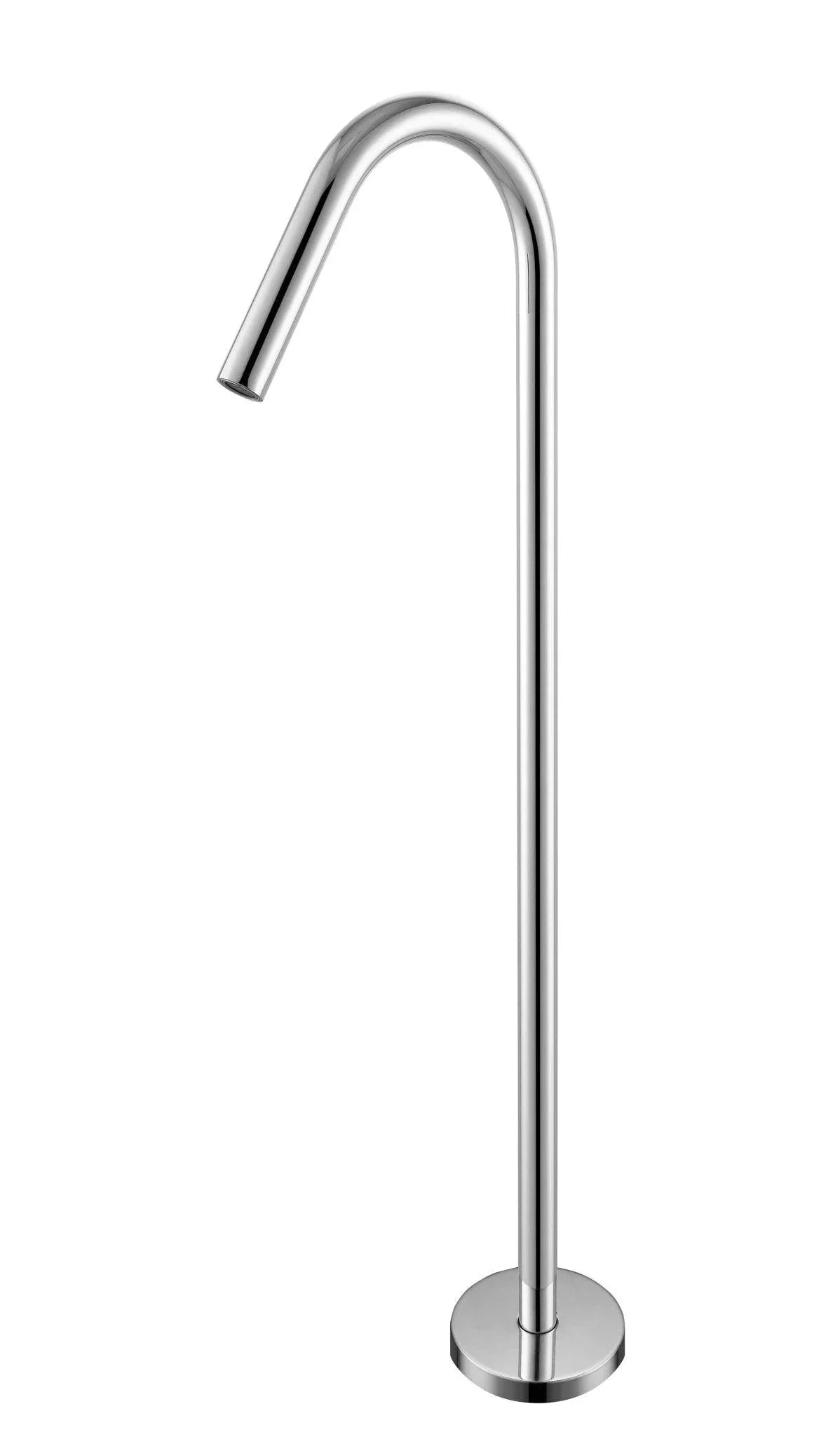 NERO MECCA FREESTANDING BATH SPOUT ONLY CHROME - Ideal Bathroom CentreNR221903aCH